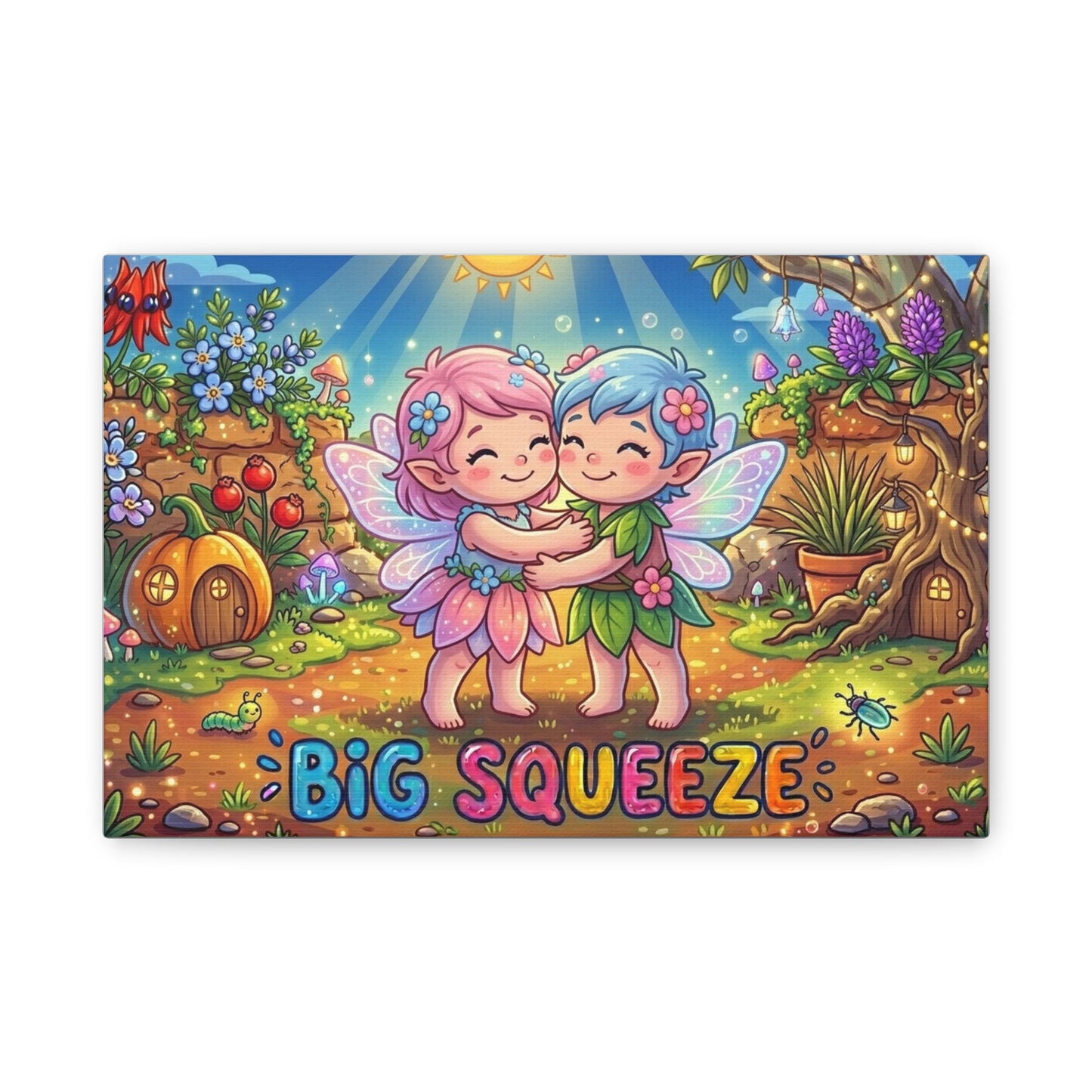 Big Squeeze Fairy Classic Canvas