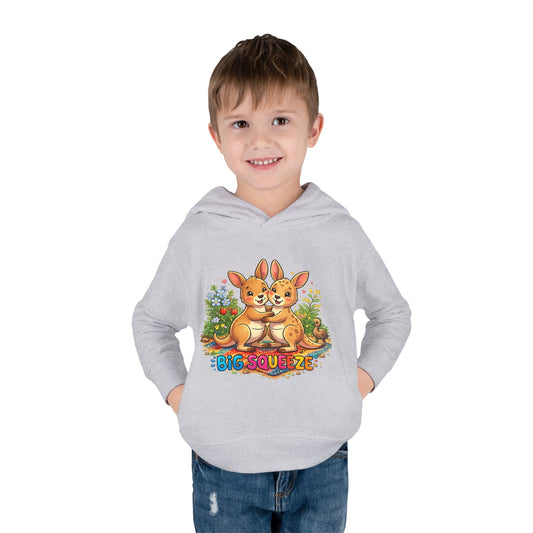 Big Squeeze Kangaroo Toddler Pullover Fleece Hoodie