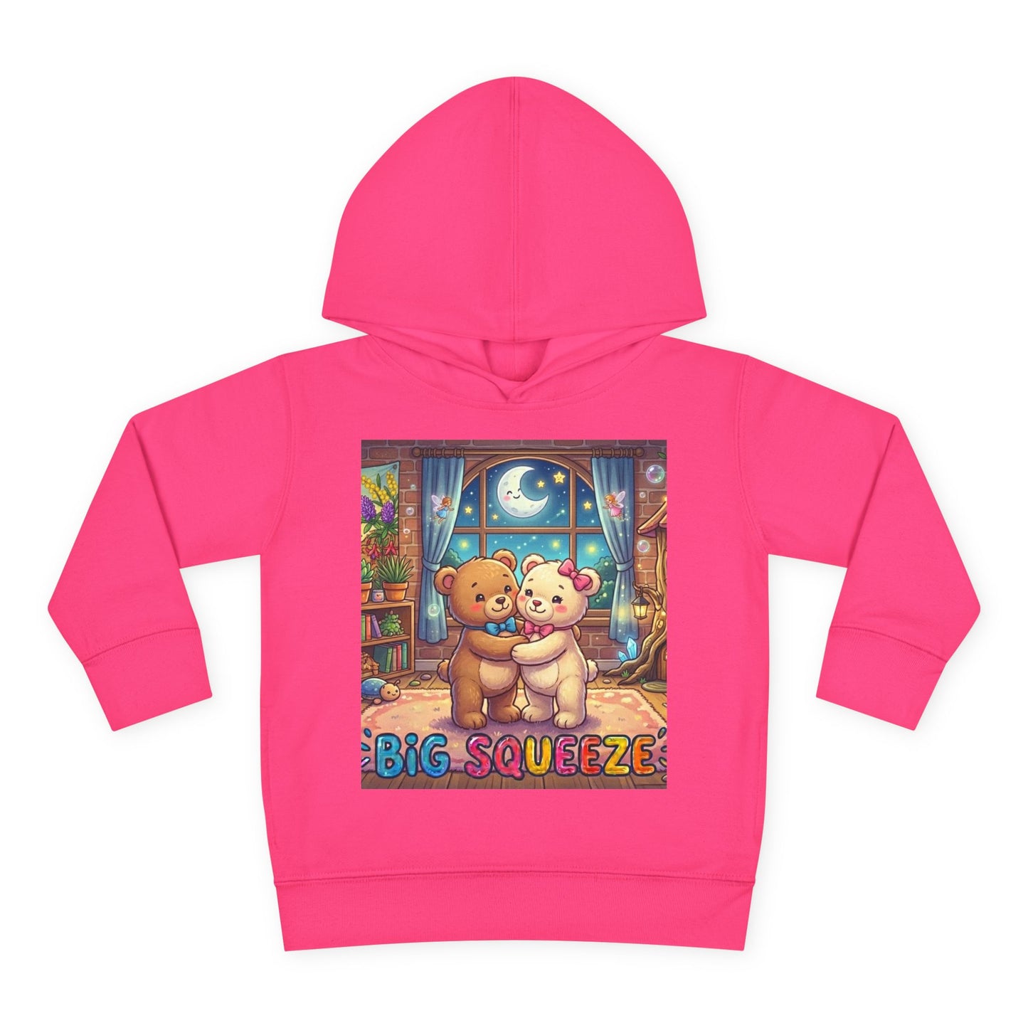 Big Squeeze Teddy Toddler Pullover Fleece Hoodie