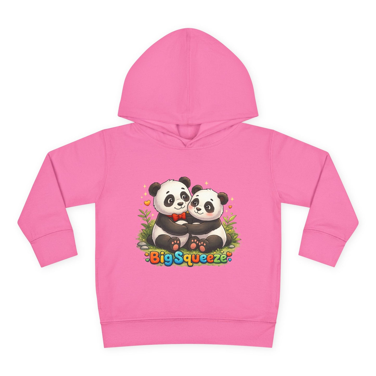 Big Squeeze Panda Toddler Pullover Fleece Hoodie