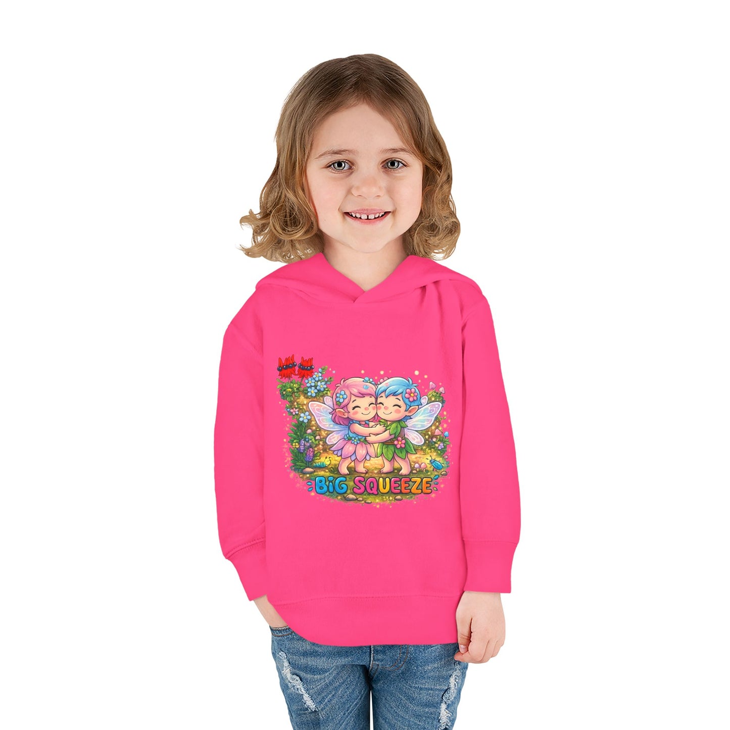 Big Squeeze Fairy Toddler Pullover Fleece Hoodie