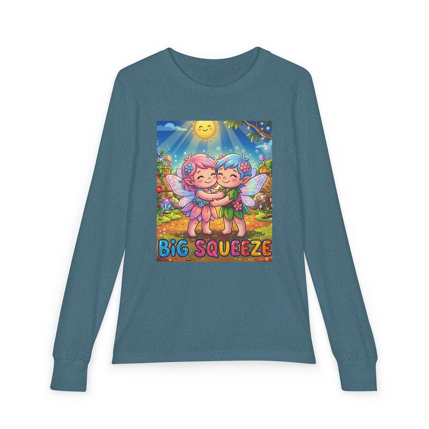 Big Squeeze Fairy Youth Jersey Long Sleeve Tee