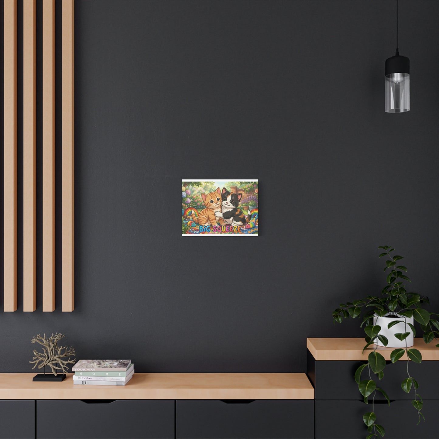 Big Squeeze Kitten Classic Canvas