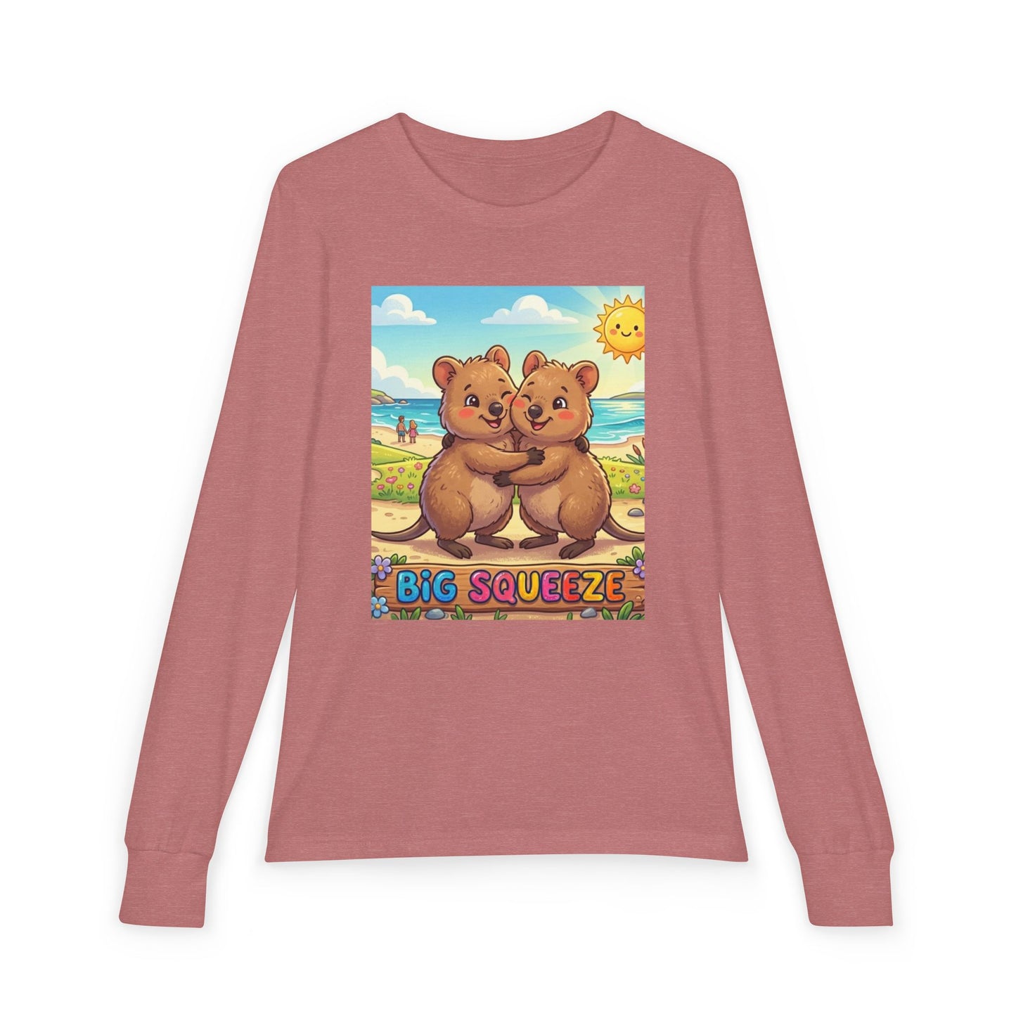 Big Squeeze Quokka Youth Jersey Long Sleeve Tee