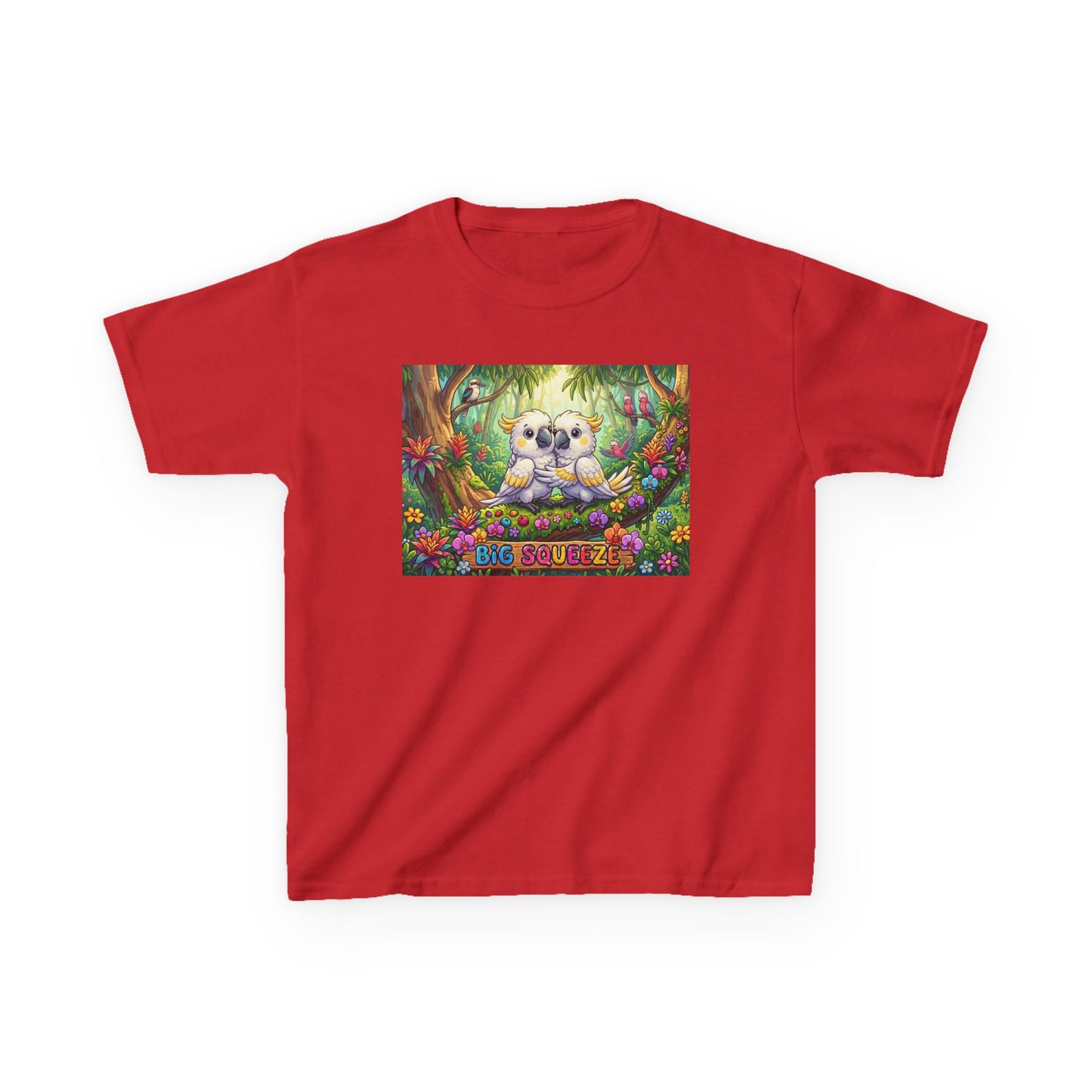 Big Squeeze Cockatoo Kids Heavy Cotton™ Tee