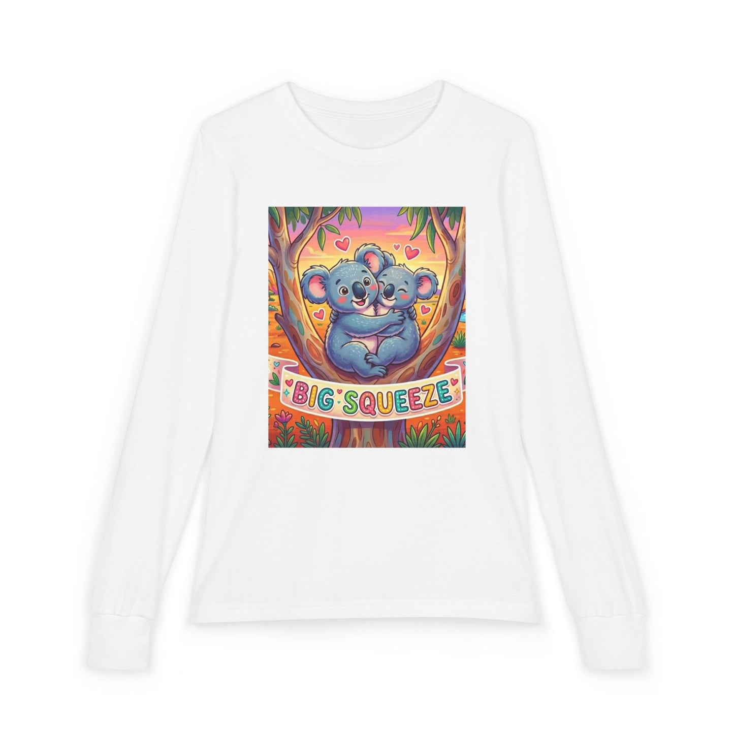 Big Squeeze Koala Youth Jersey Long Sleeve Tee