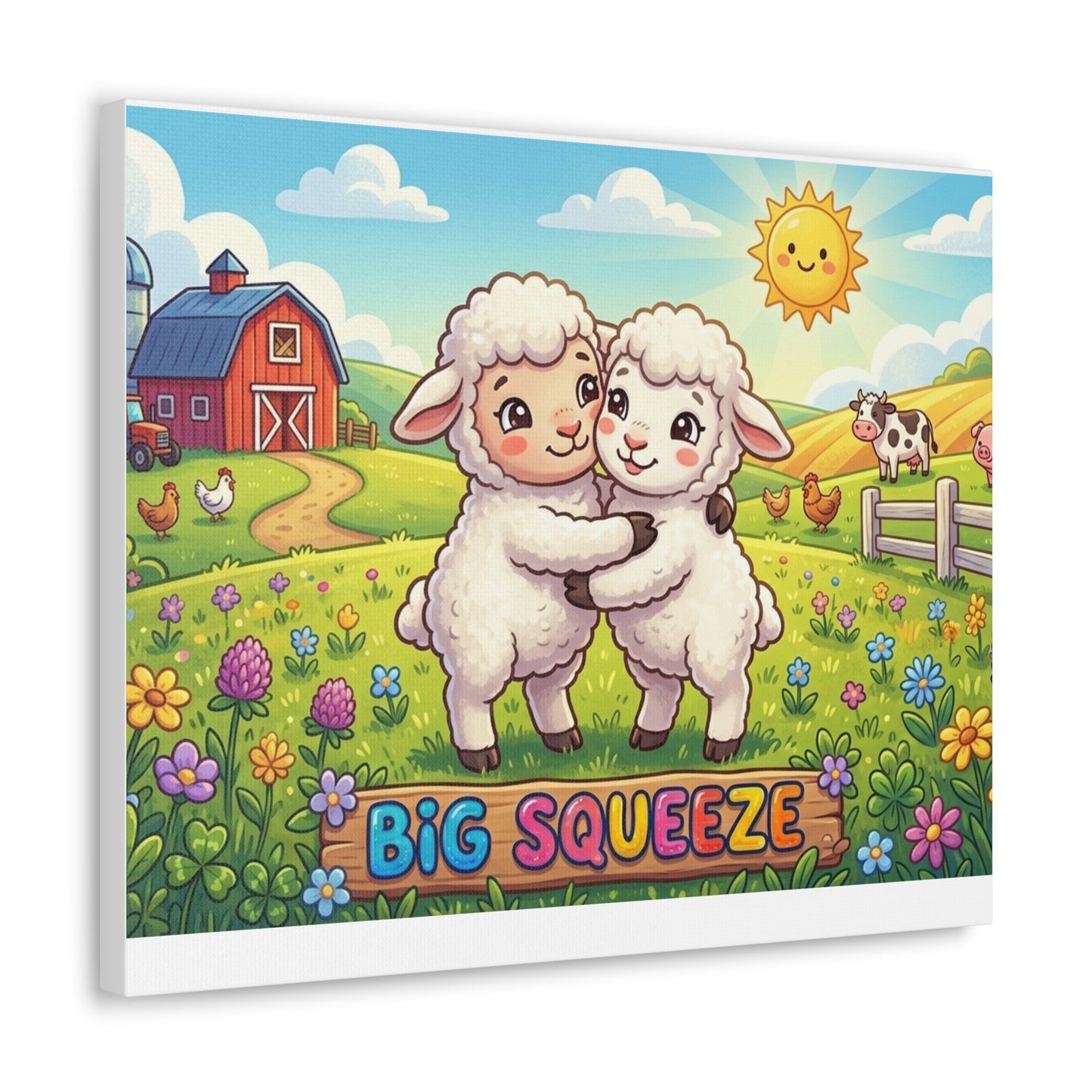 Big Squeeze Lamb Classic Canvas