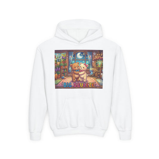 Big Squeeze Teddy Youth Heavy Blend Hooded Sweatshirt