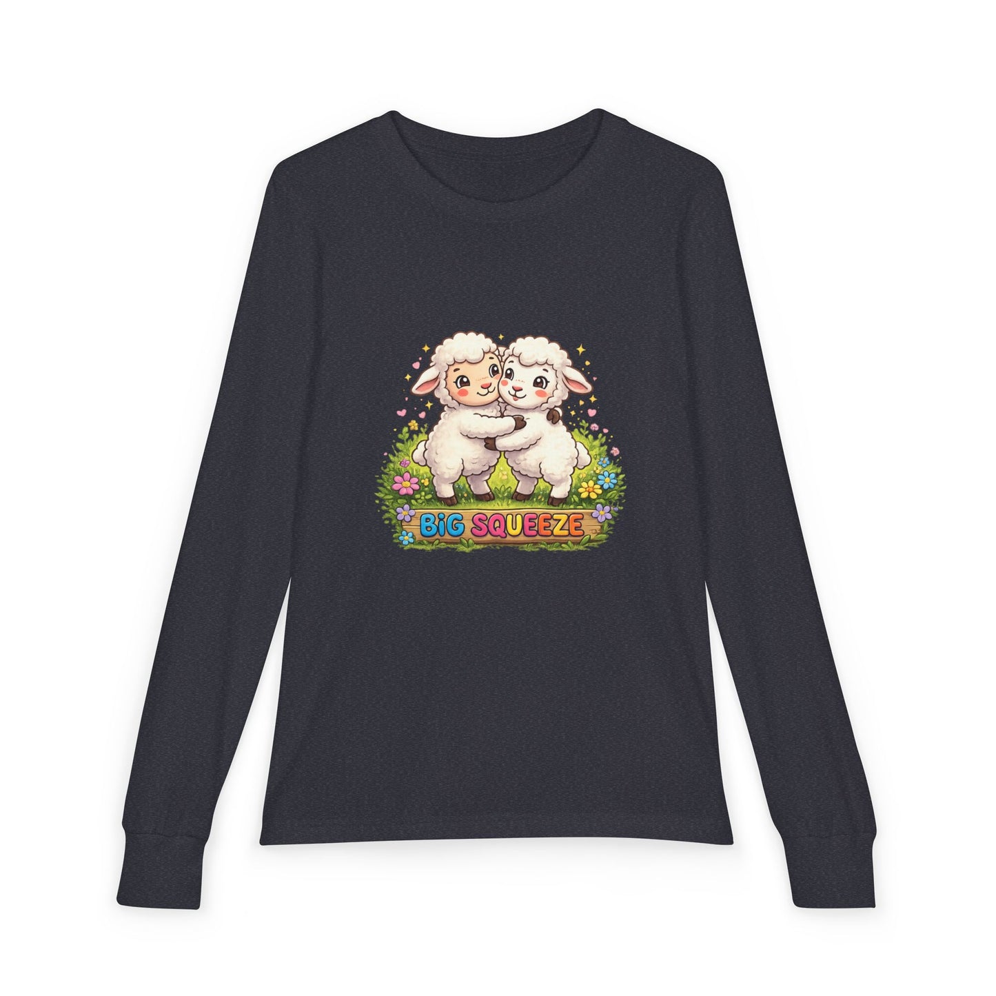 Big Squeeze Lamb Youth Jersey Long Sleeve Tee