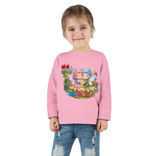 Big Squeeze Fairy Toddler Long Sleeve Tee
