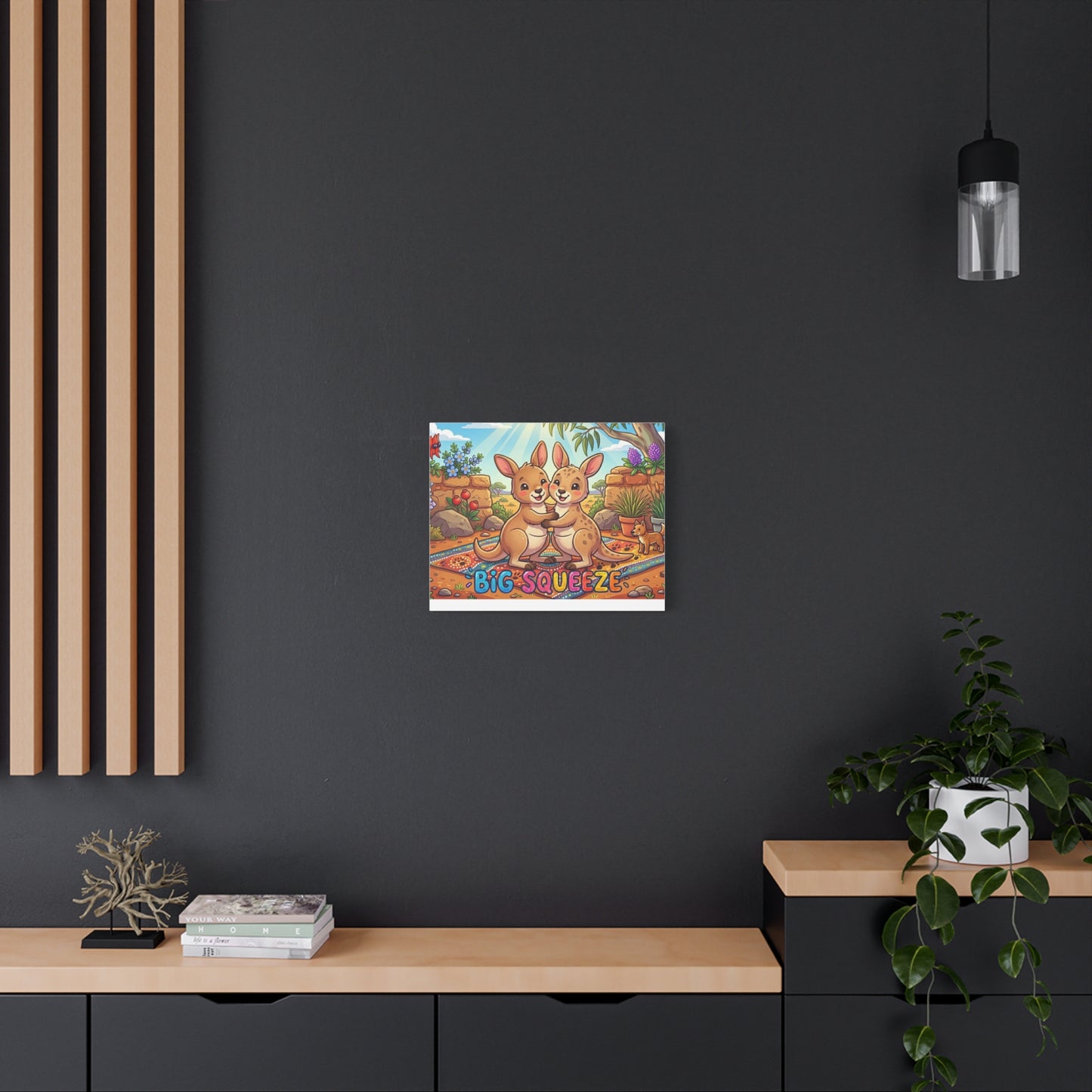Big Squeeze Kangaroo Classic Canvas