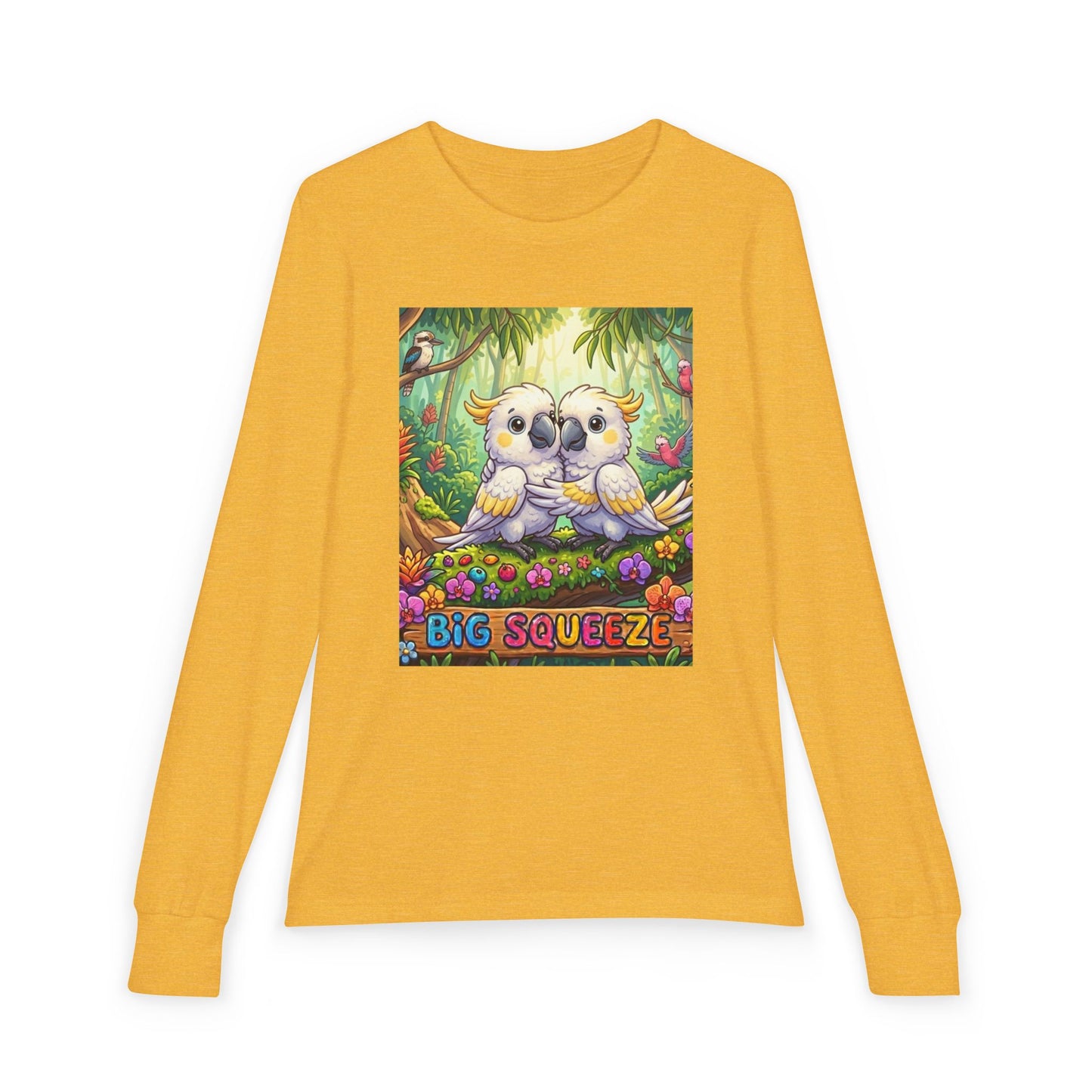 Big Squeeze Cockatoo Youth Jersey Long Sleeve Tee