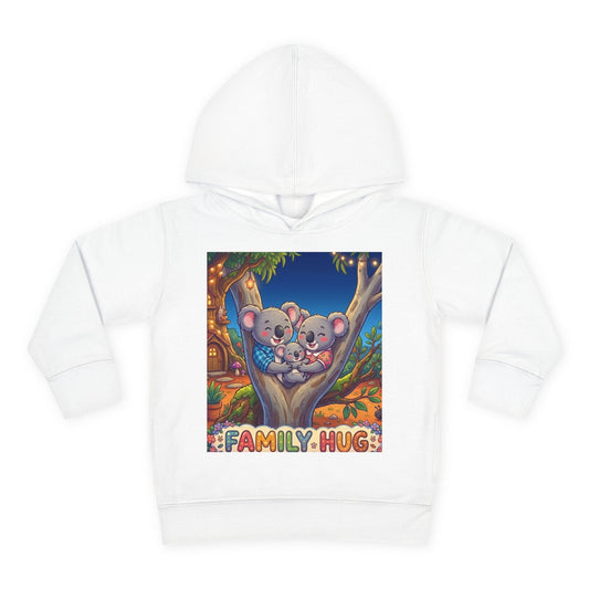 Family Hug Koala Toddler Pullover Fleece Hoodie