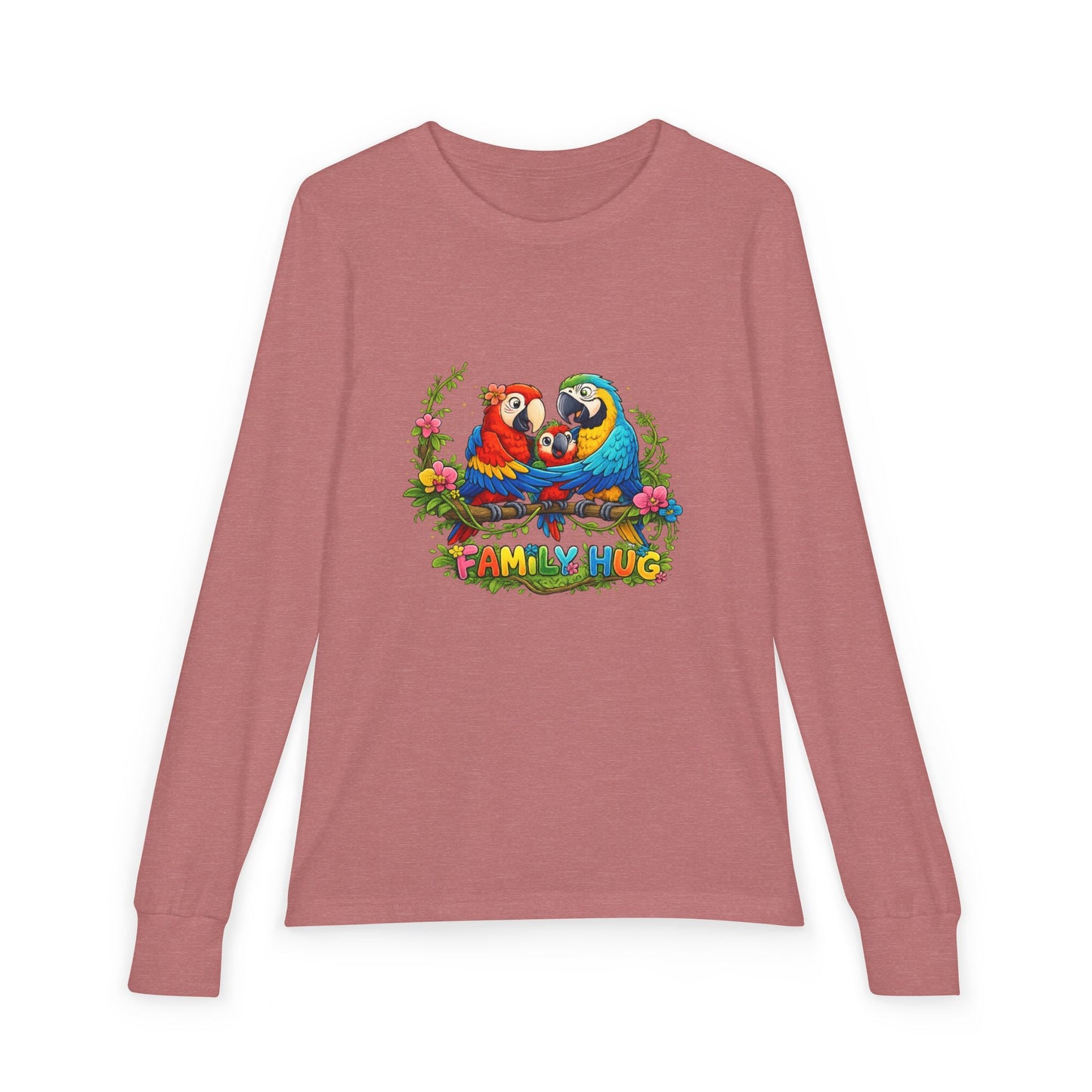 Family Hug Maqaw Youth Jersey Long Sleeve Tee