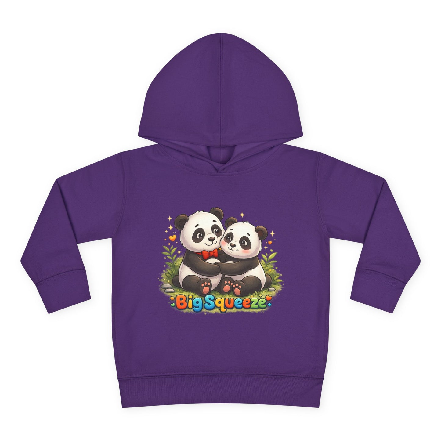 Big Squeeze Panda Toddler Pullover Fleece Hoodie