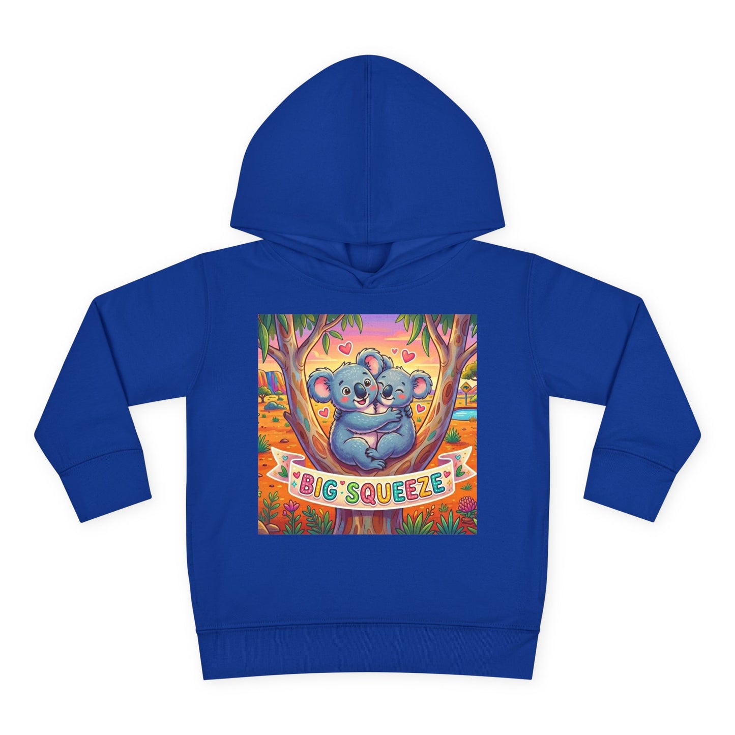 Big Squeeze Koala Toddler Pullover Fleece Hoodie