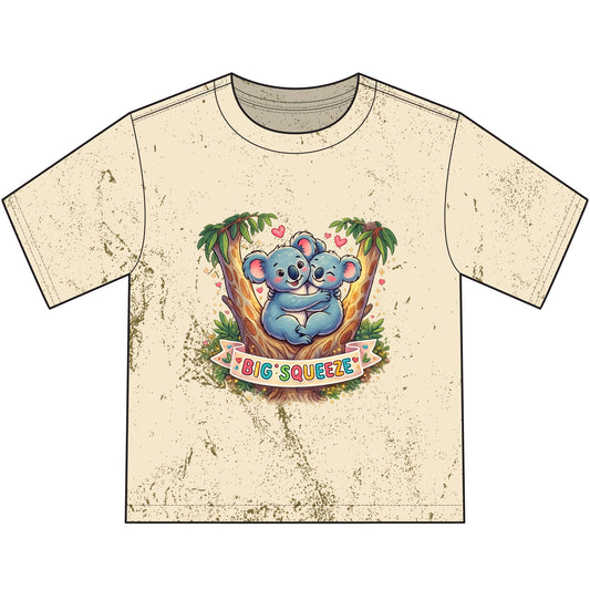 Big Squeeze Koala Heavyweight Color Blast Youth T-Shirt