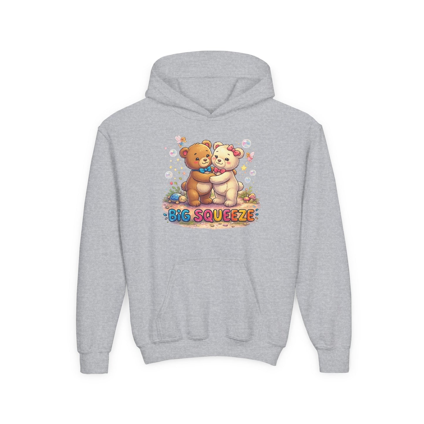 Big Squeeze Teddy Youth Heavy Blend Hooded Sweatshirt