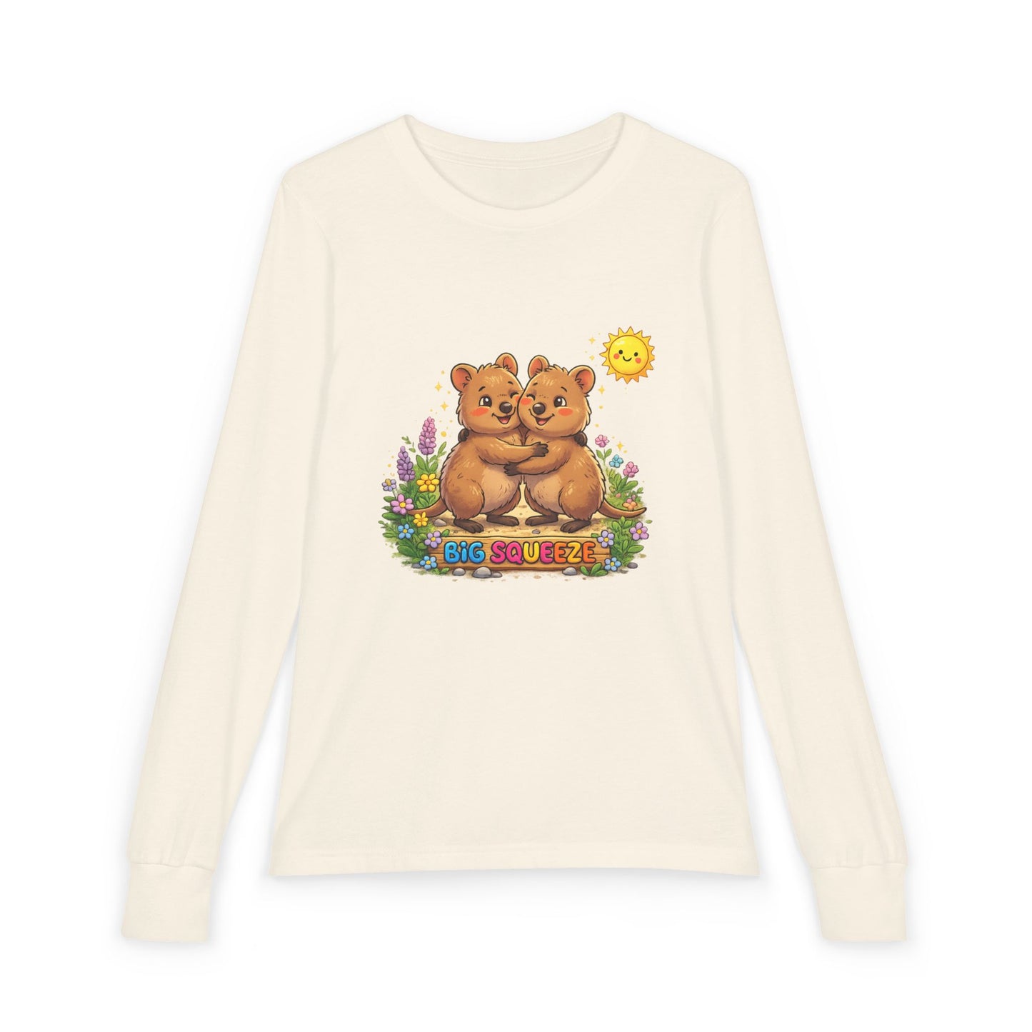 Big Squeeze Quokka Youth Jersey Long Sleeve Tee