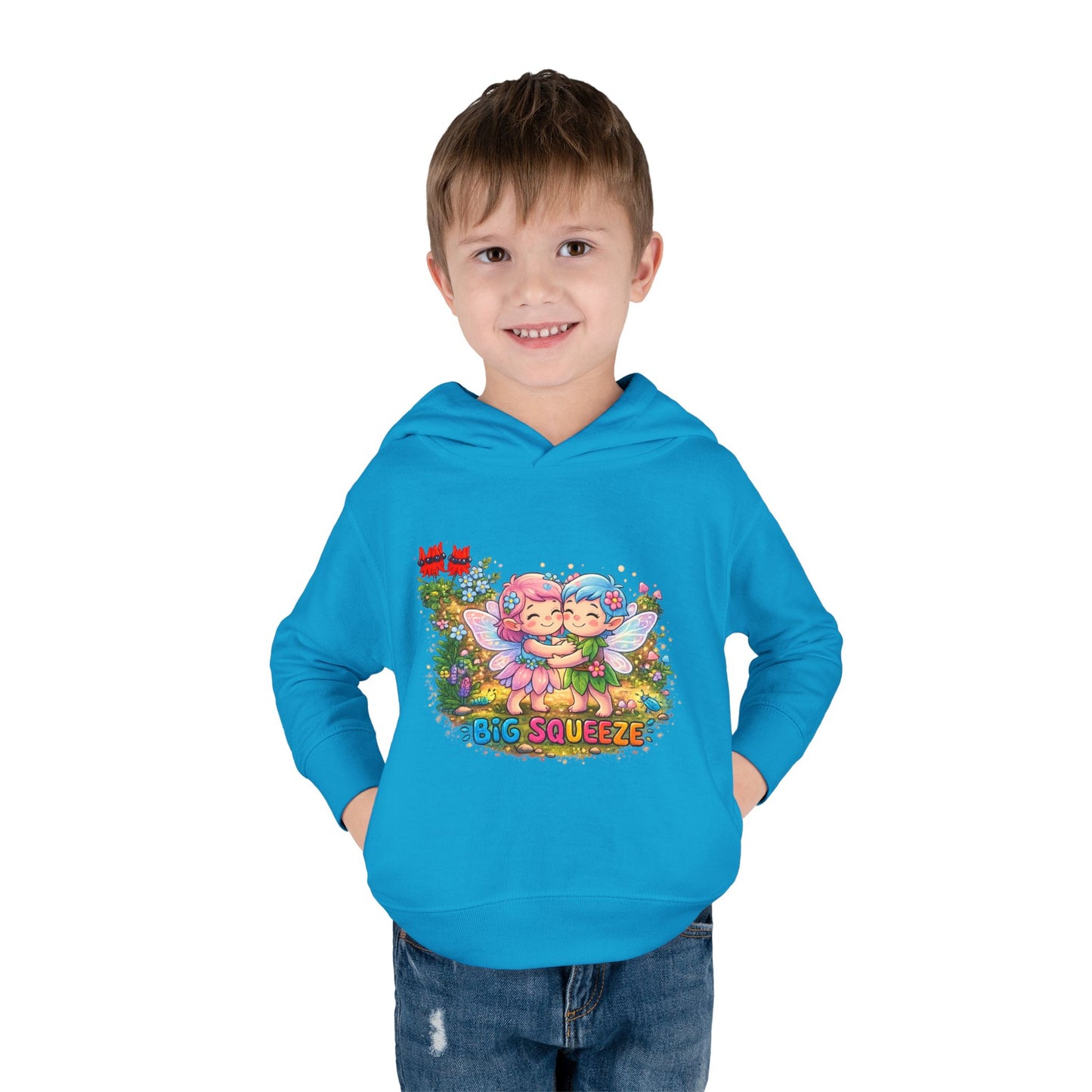 Big Squeeze Fairy Toddler Pullover Fleece Hoodie