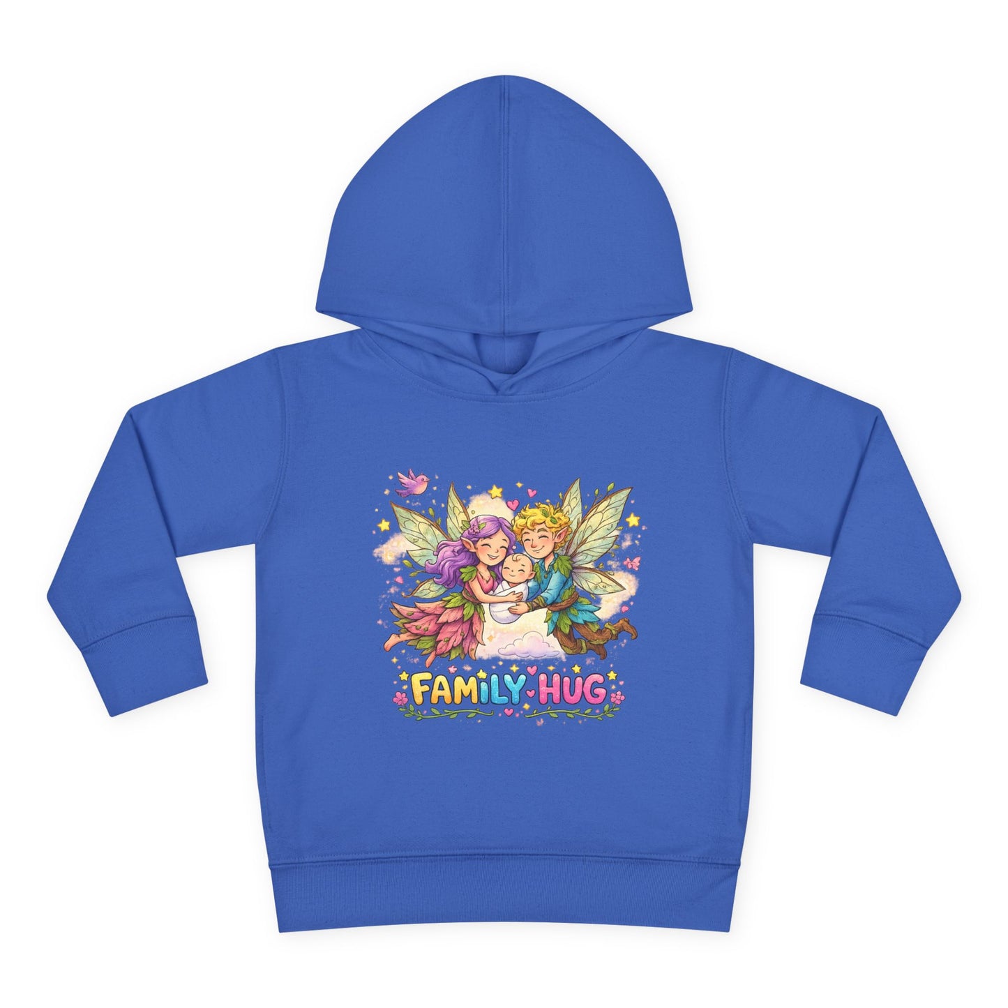 Family Hug Fairy Toddler Pullover Fleece Hoodie