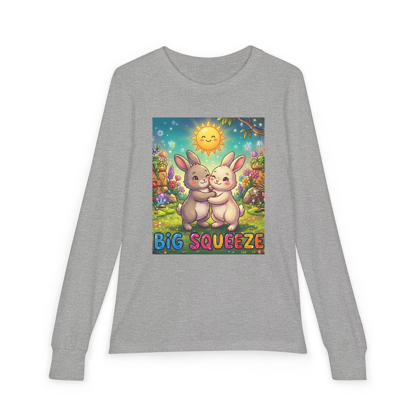 Big Squeeze Bunny Youth Jersey Long Sleeve Tee