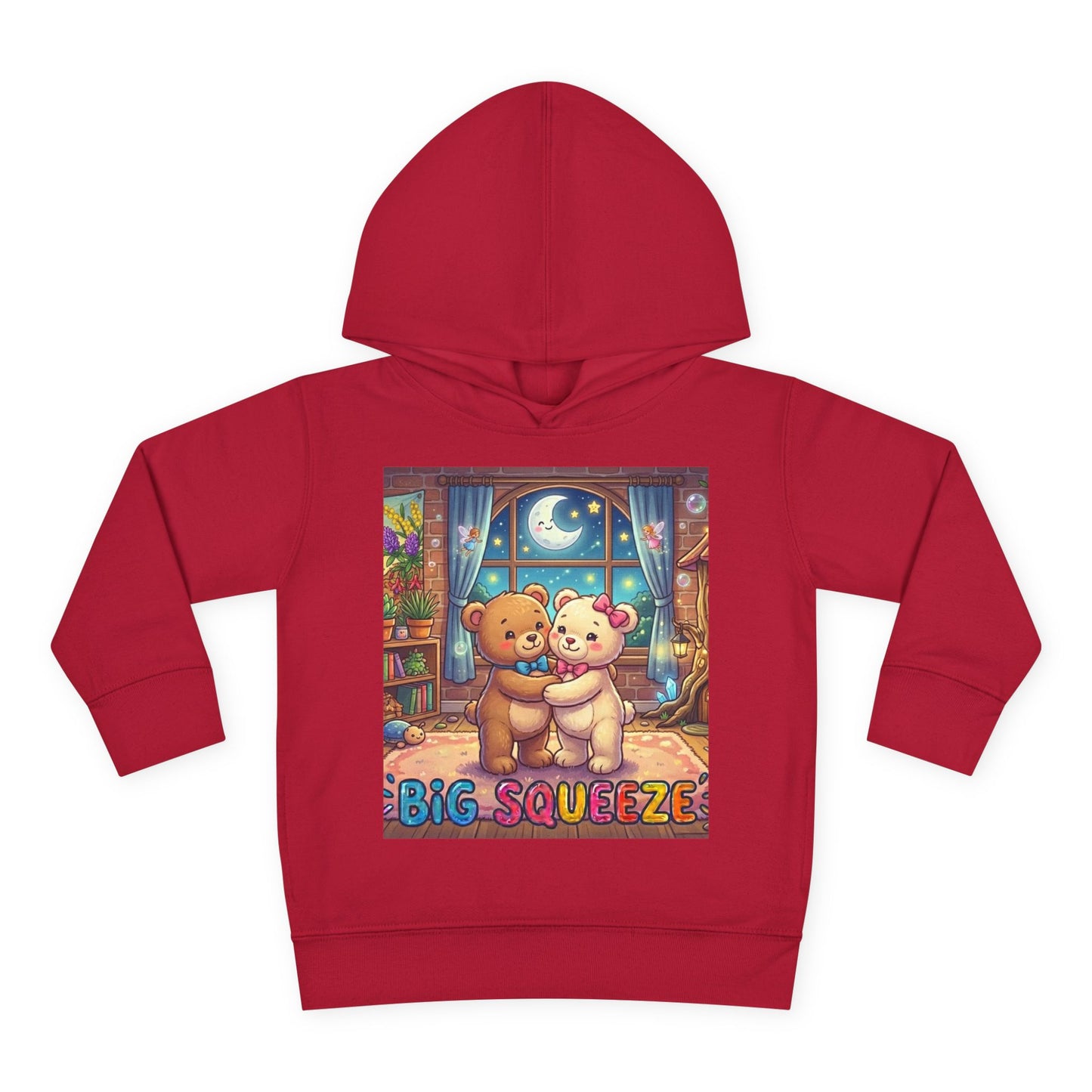 Big Squeeze Teddy Toddler Pullover Fleece Hoodie