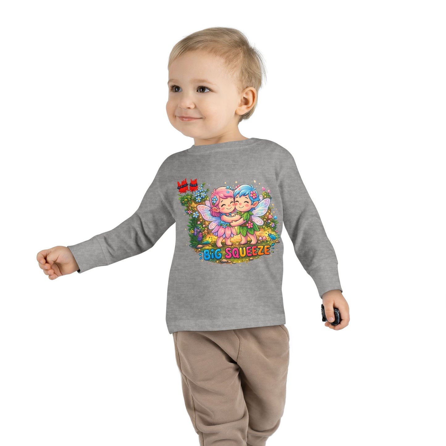 Big Squeeze Fairy Toddler Long Sleeve Tee