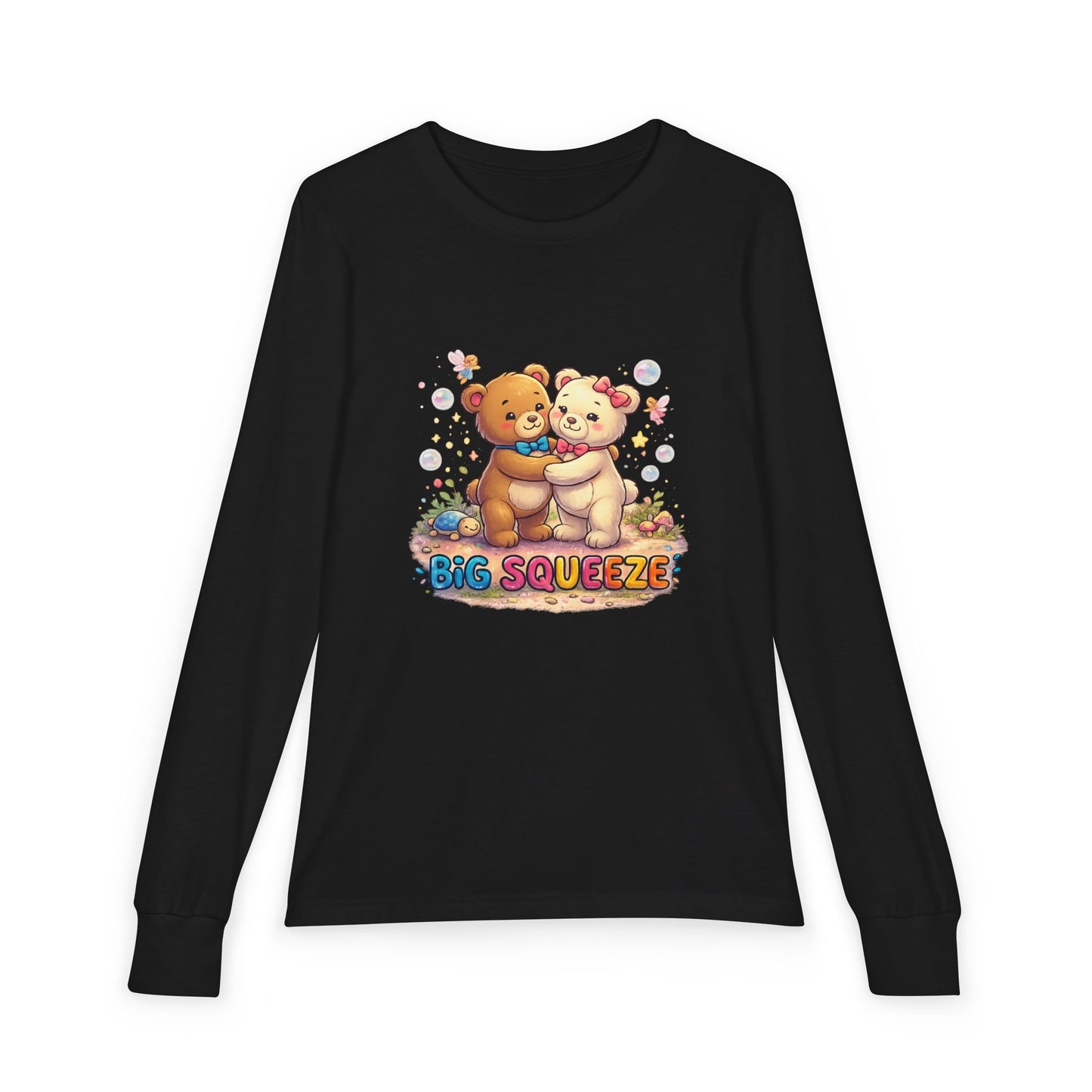 Big Squeeze Teddy Youth Jersey Long Sleeve Tee