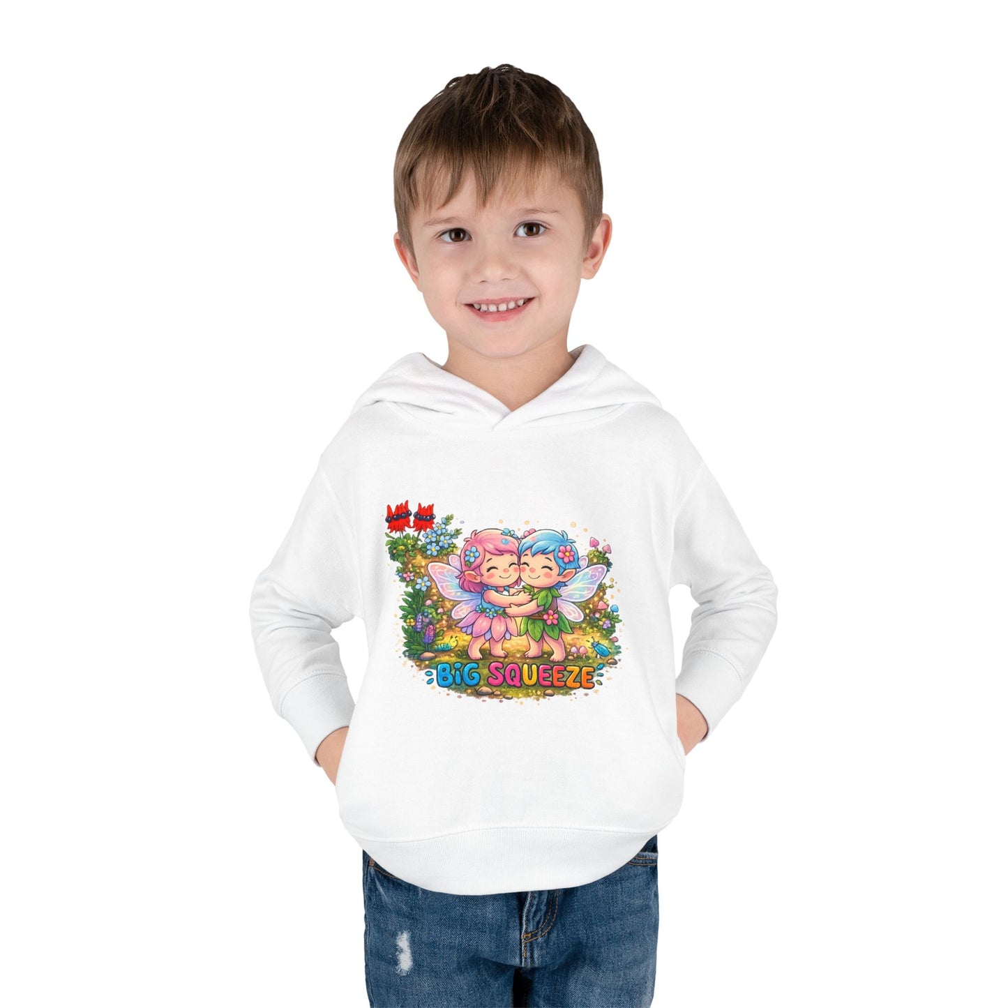 Big Squeeze Fairy Toddler Pullover Fleece Hoodie