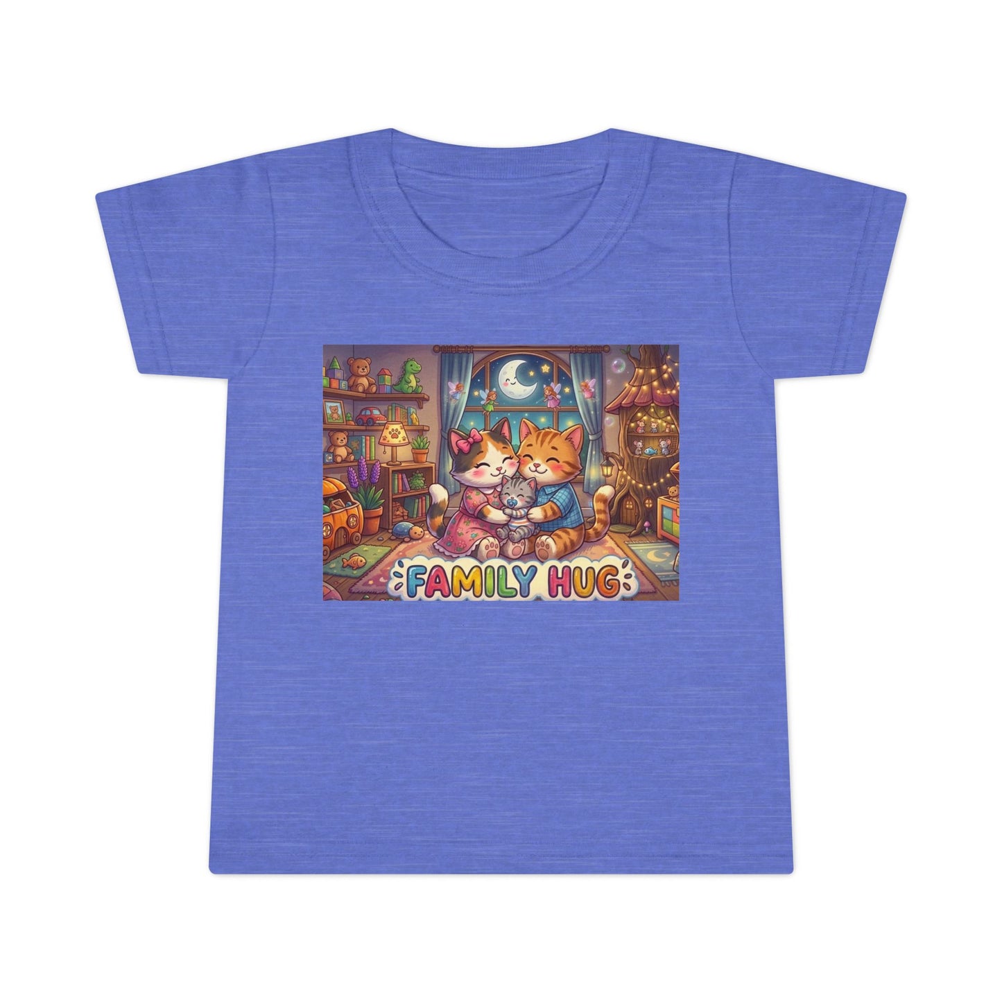 Family Hug Kitten Toddler T-shirt