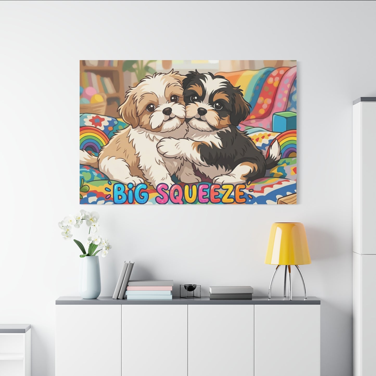 Big Squeeze Shih Tzu Classic Canvas