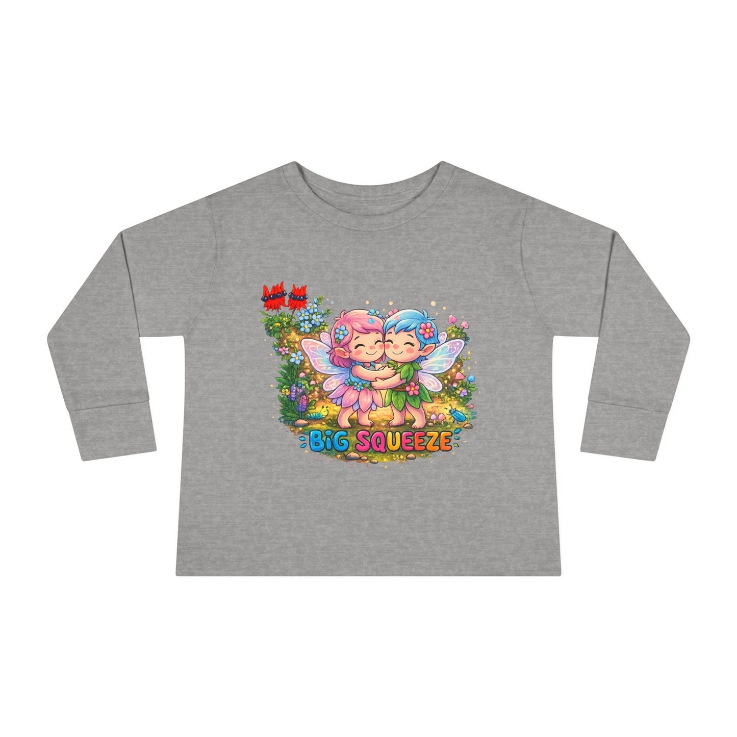 Big Squeeze Fairy Toddler Long Sleeve Tee