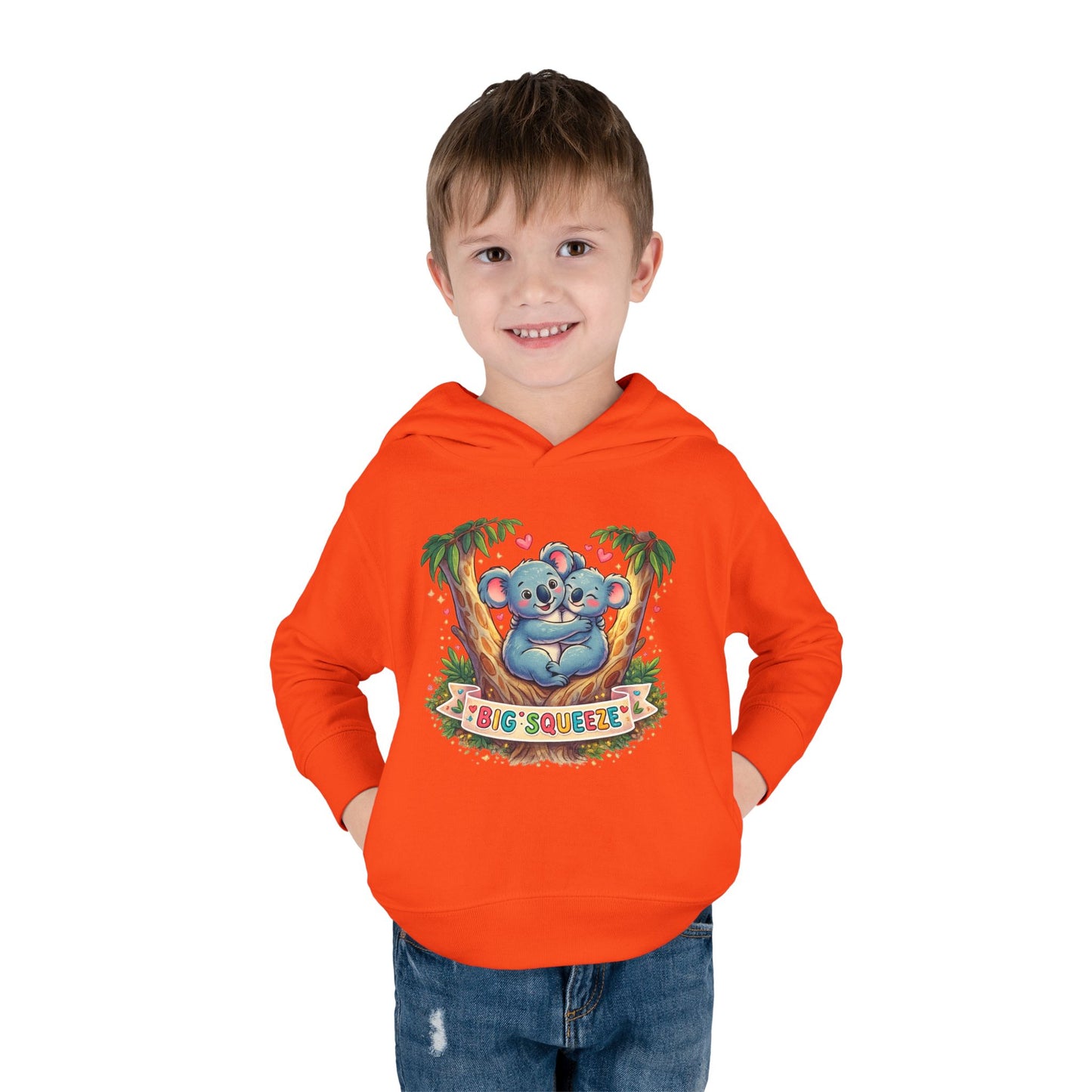 Big Squeeze Koala Toddler Pullover Fleece Hoodie