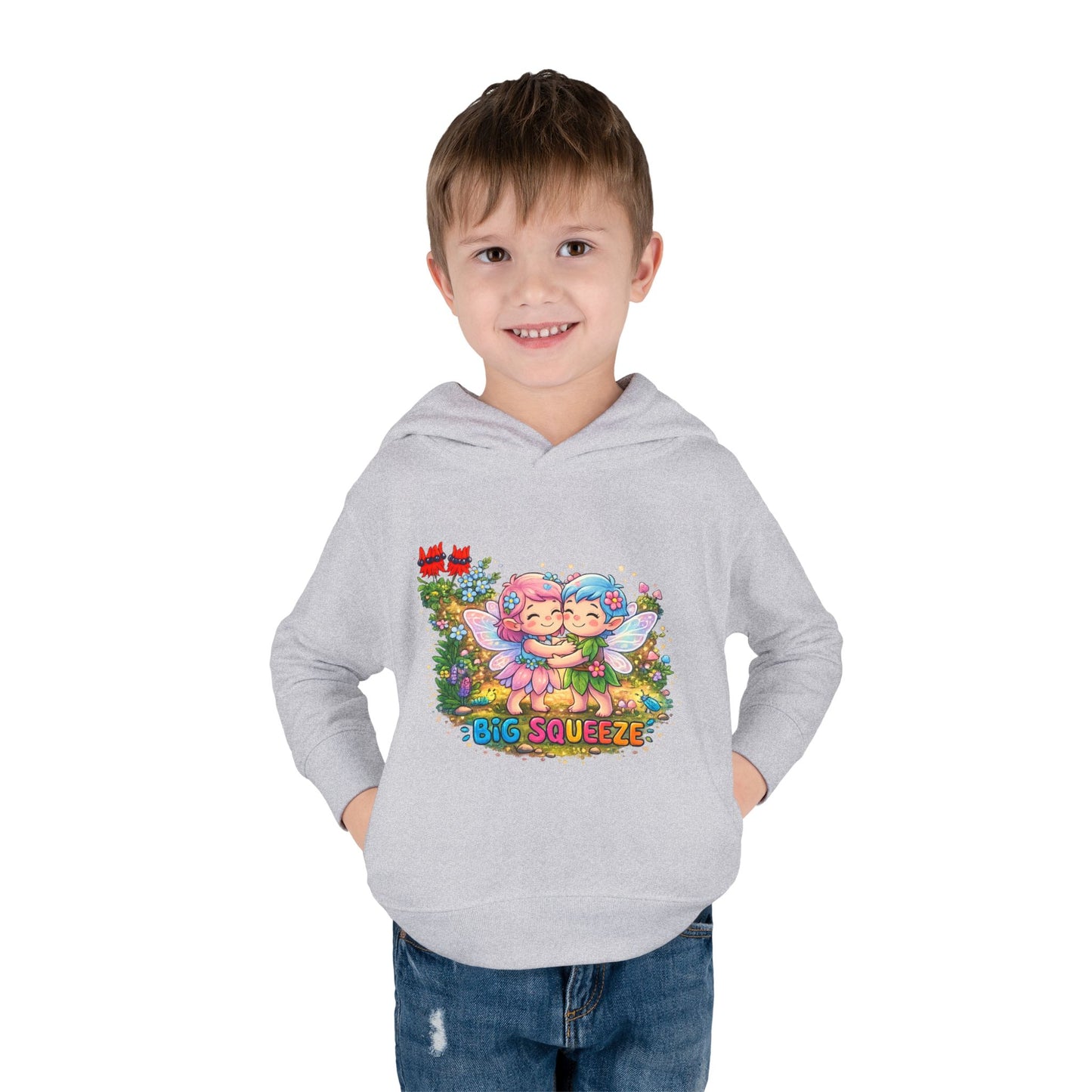 Big Squeeze Fairy Toddler Pullover Fleece Hoodie