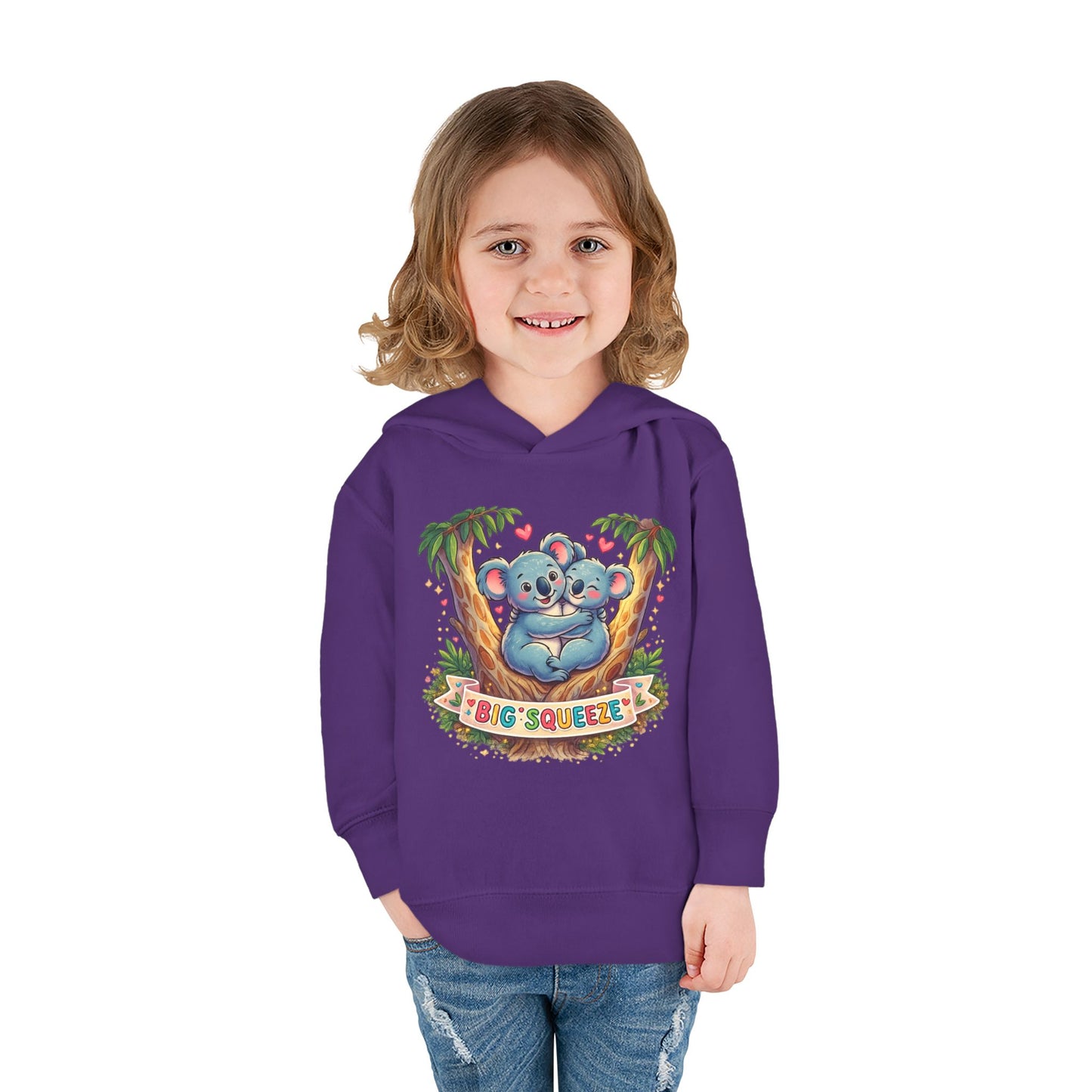 Big Squeeze Koala Toddler Pullover Fleece Hoodie