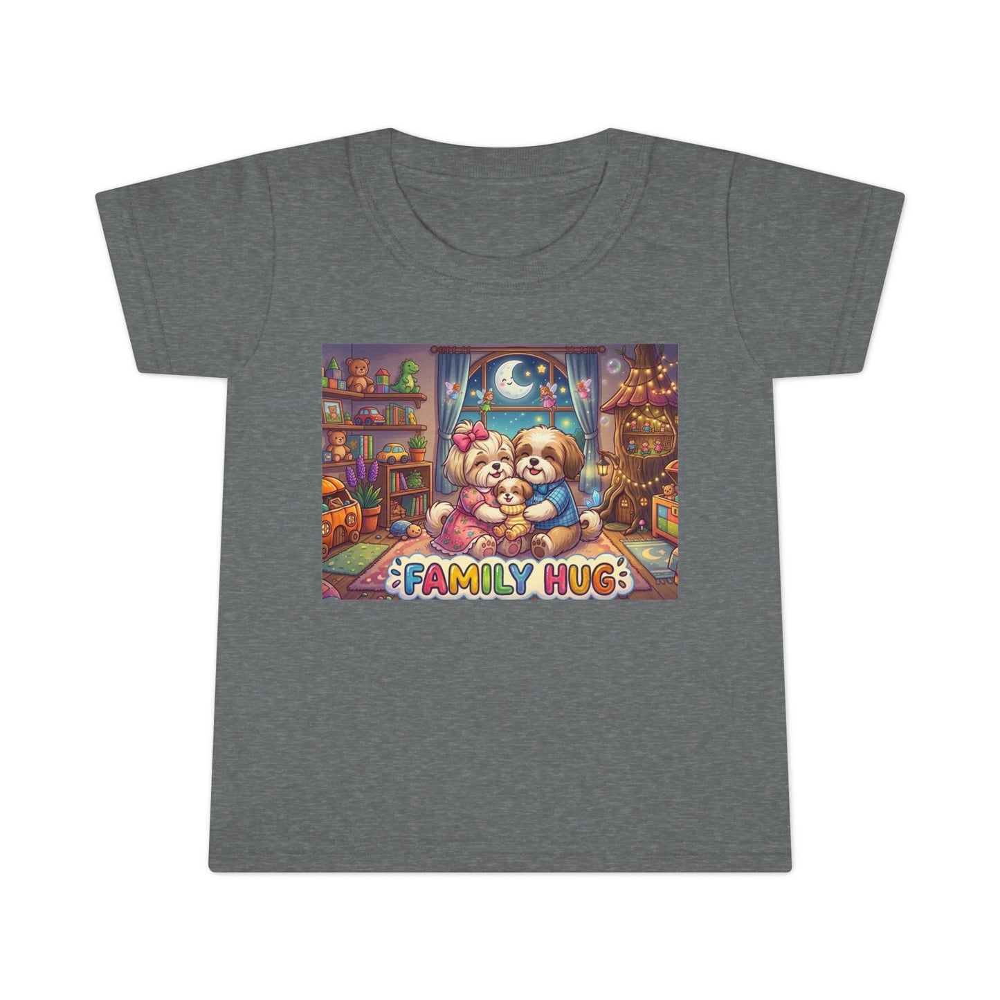Family Hug Shih Tzu Toddler T-shirt