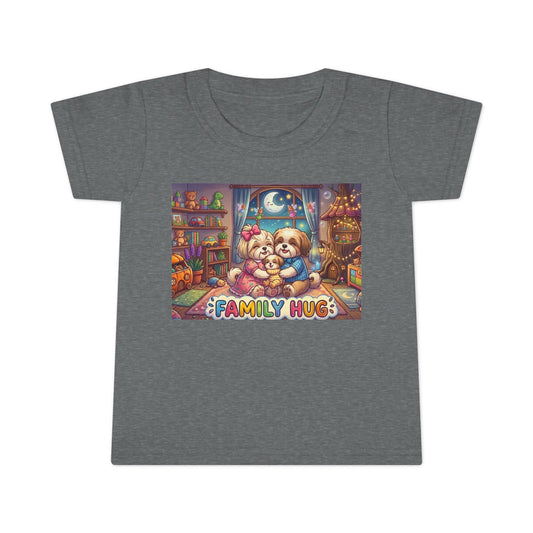 Family Hug Shih Tzu Toddler T-shirt