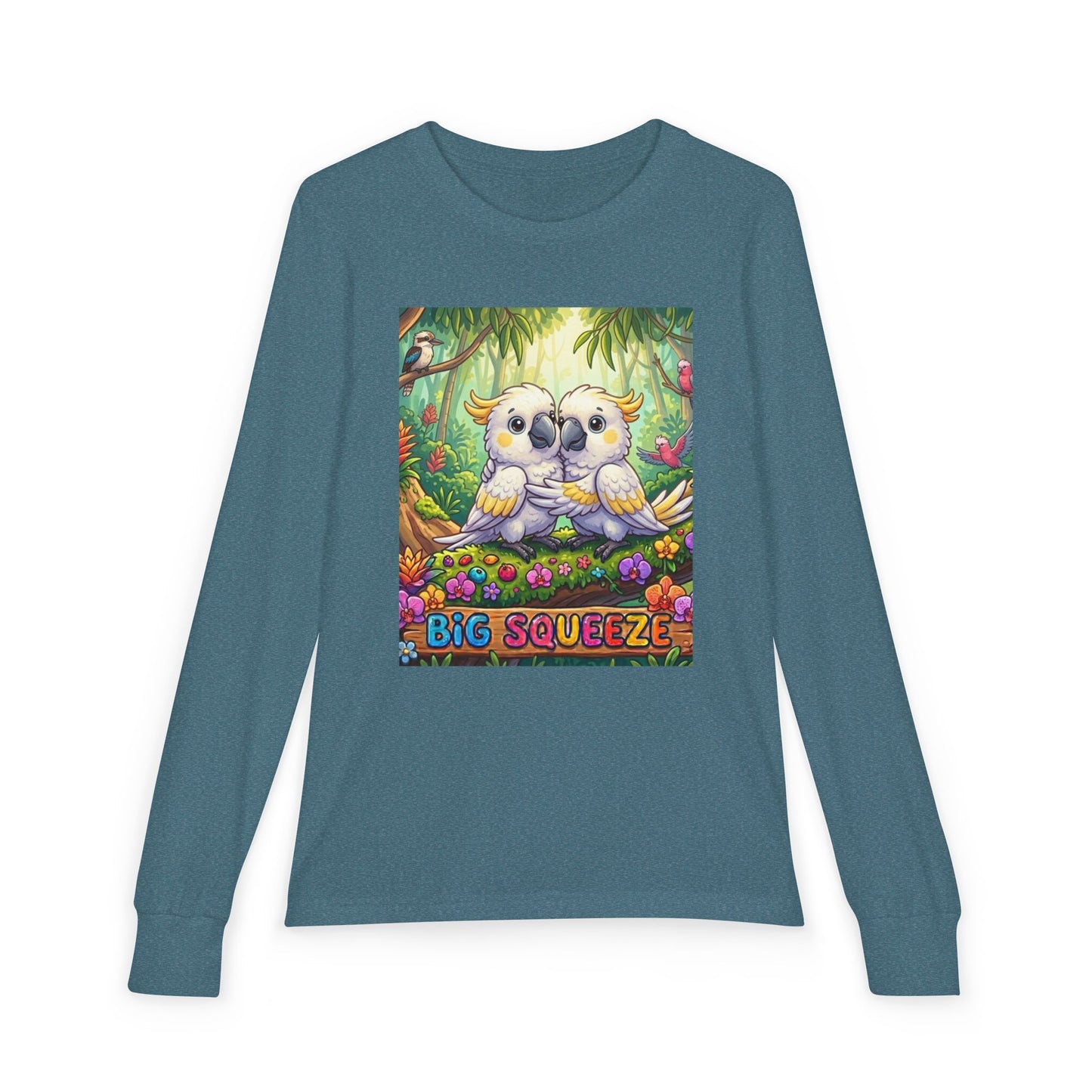 Big Squeeze Cockatoo Youth Jersey Long Sleeve Tee