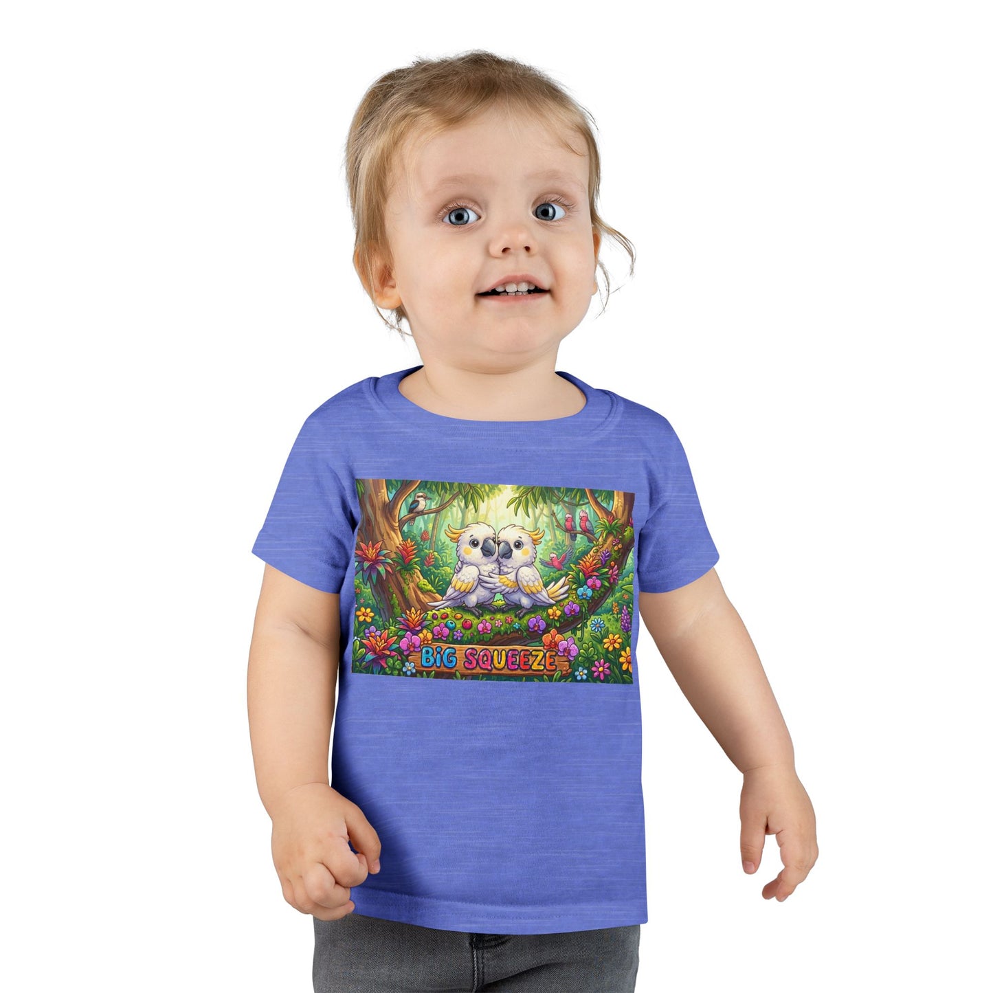 Big Squeeze Cockatoo Toddler T-shirt
