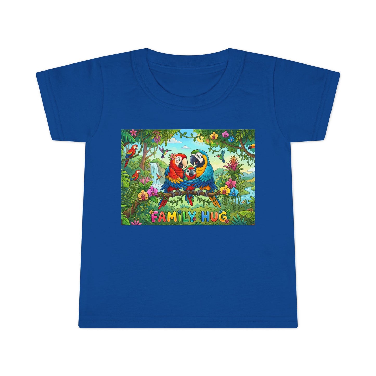 Family Hug Macaw Toddler T-shirt