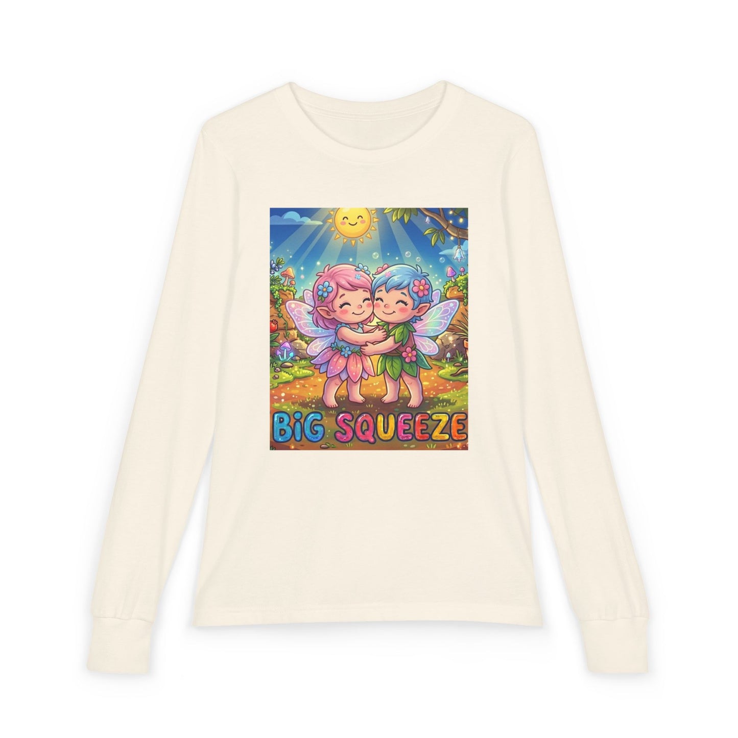 Big Squeeze Fairy Youth Jersey Long Sleeve Tee