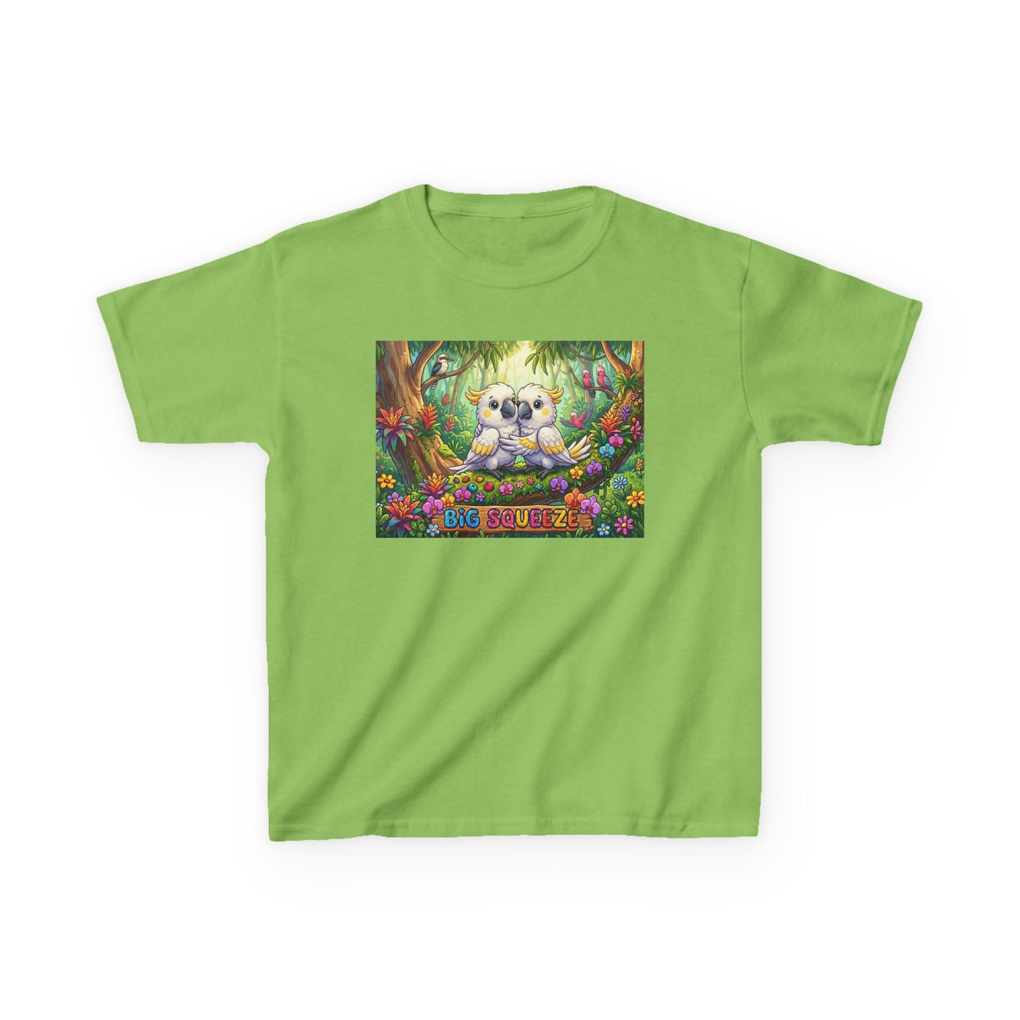 Big Squeeze Cockatoo Kids Heavy Cotton™ Tee
