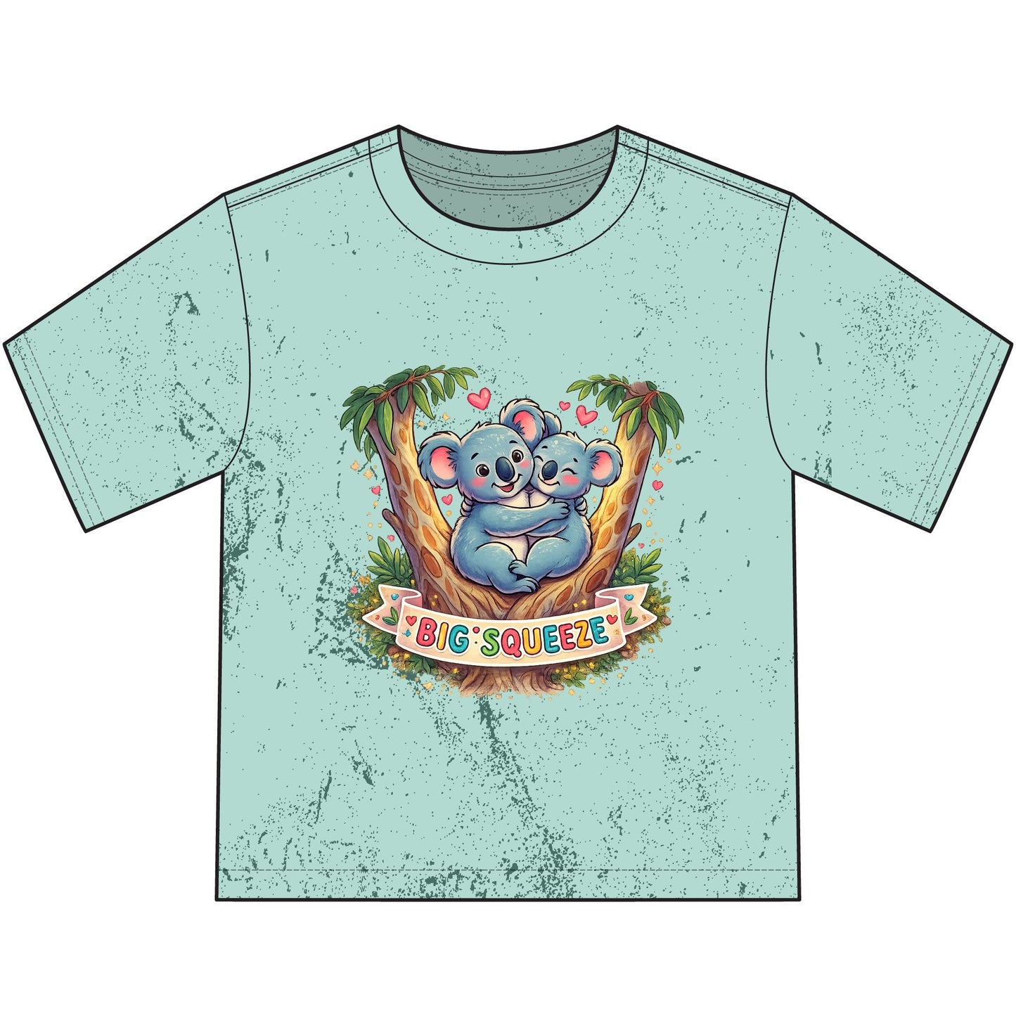 Big Squeeze Koala Heavyweight Color Blast Youth T-Shirt