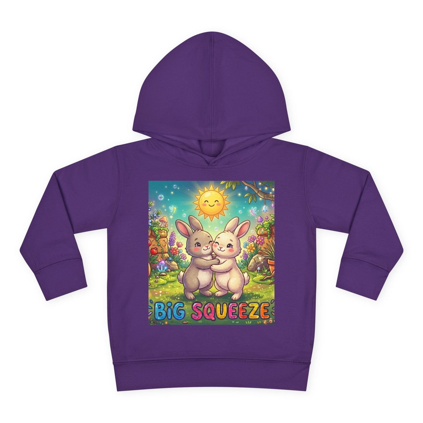 Big Squeeze Bunny Toddler Pullover Fleece Hoodie