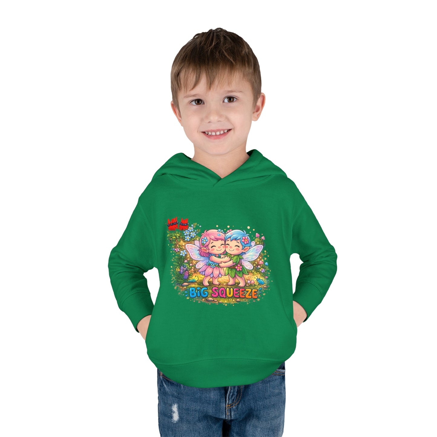 Big Squeeze Fairy Toddler Pullover Fleece Hoodie