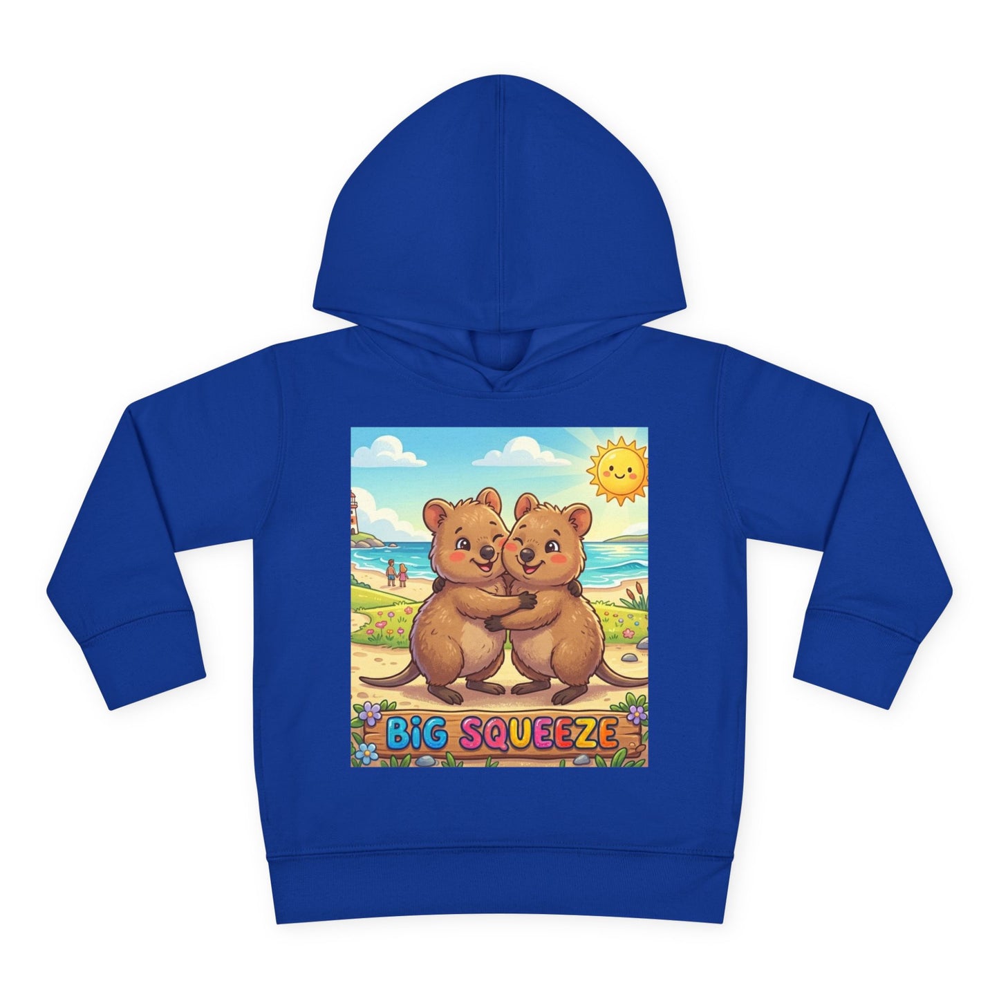Big Squeeze Quokka Toddler Pullover Fleece Hoodie