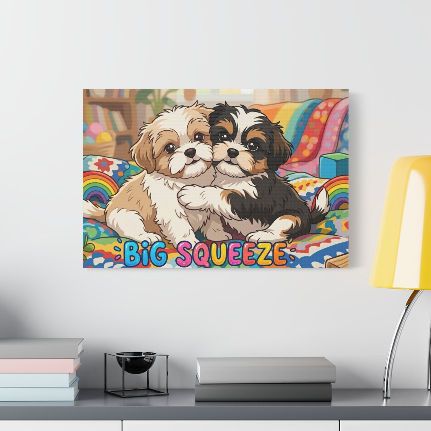 Big Squeeze Shih Tzu Classic Canvas