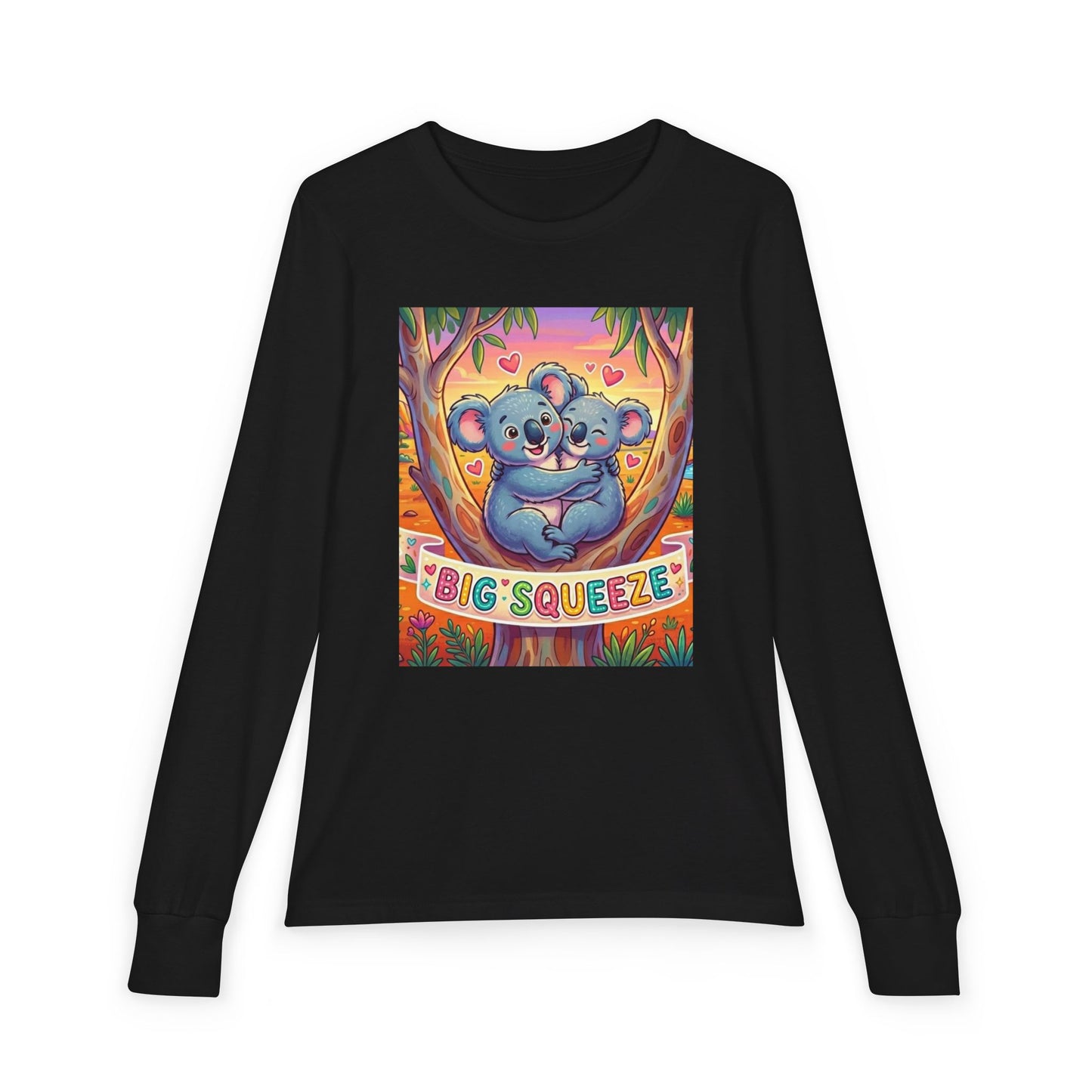 Big Squeeze Koala Youth Jersey Long Sleeve Tee
