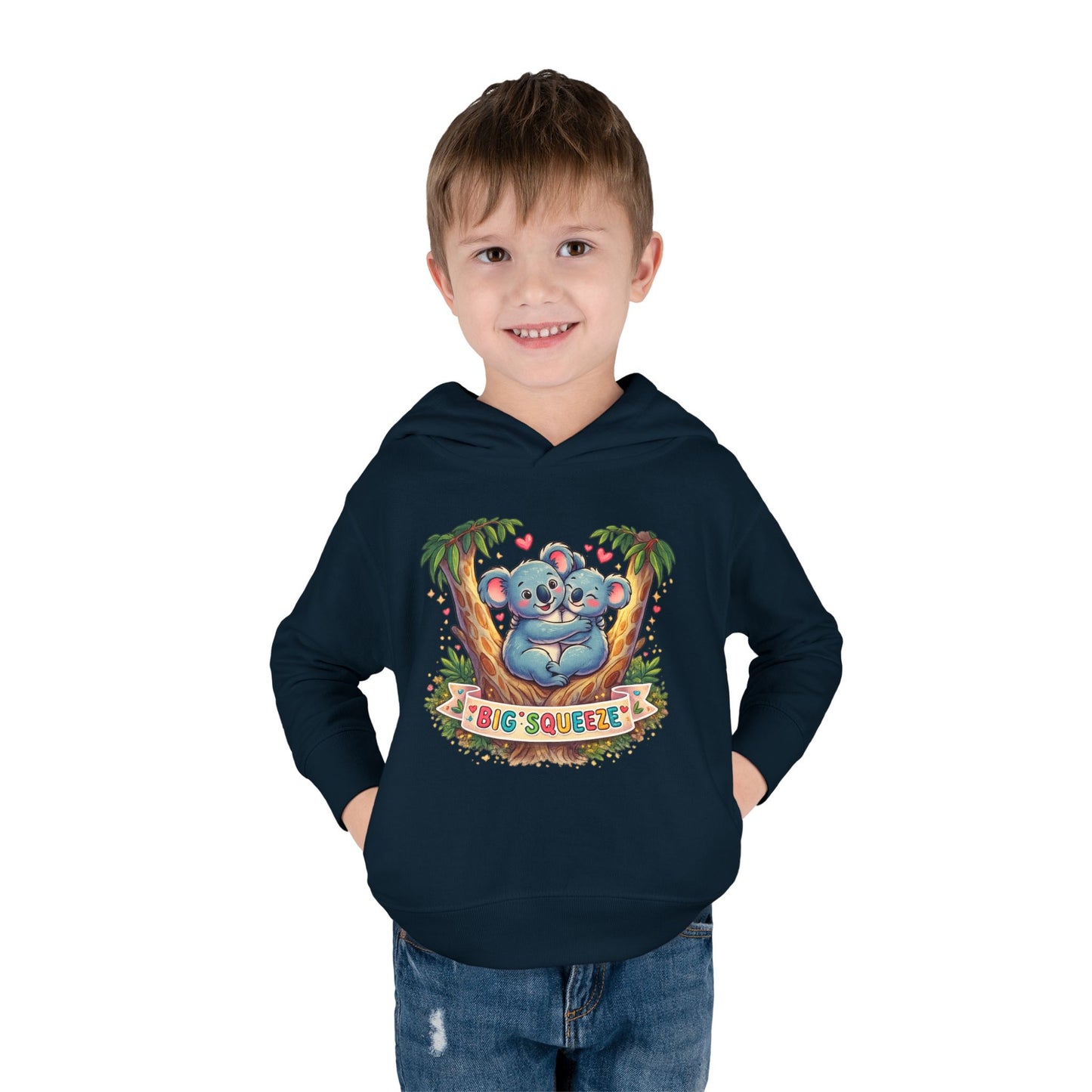 Big Squeeze Koala Toddler Pullover Fleece Hoodie